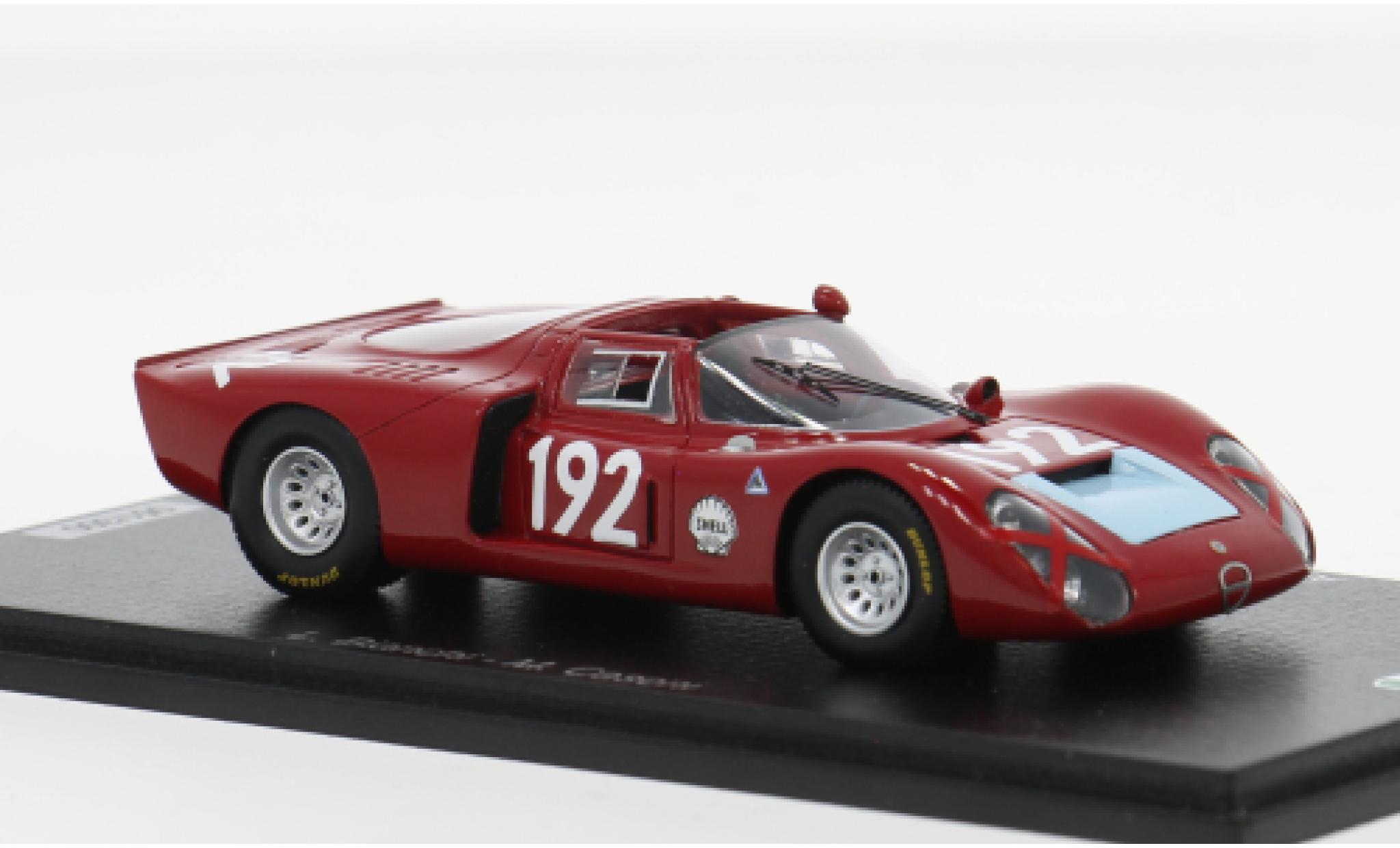 Alfa Romeo T33 1/43 Spark /2 Targa Florio 1968 #192 L.Bianchi/M.Casoni 1:43 diecast model cars