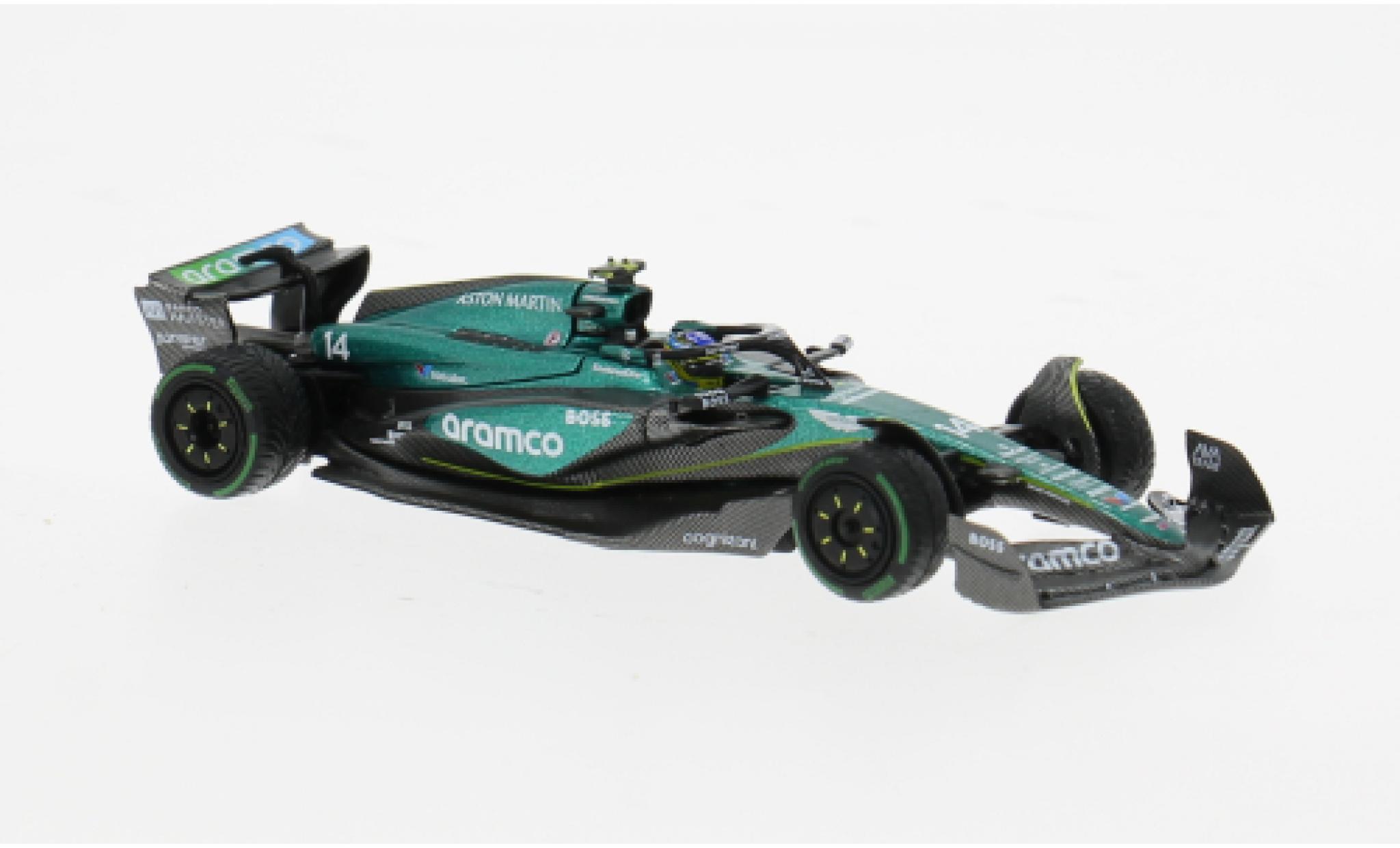 Aston Martin AMR2 1/64 Mini GT 4 Formel 1 GP Canada 2024 #14 F.Alonso 1:64 diecast model cars