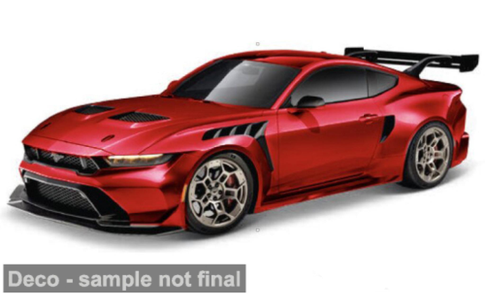 Ford Mustang 1/43 Burago Bburago GTD rot 2025 1:43 diecast model cars