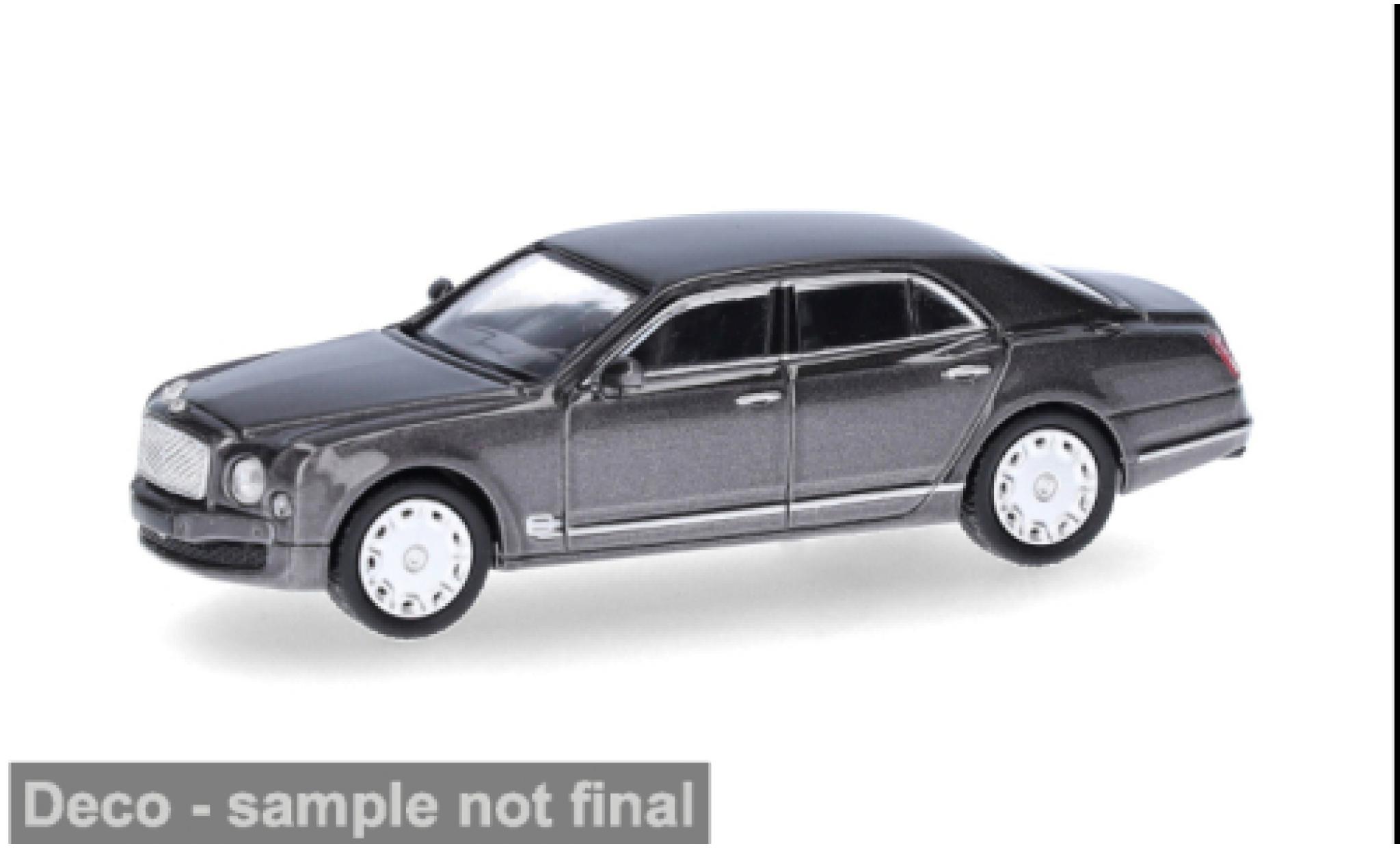 Bentley Mulsanne 1/87 Micro City 87 grau 1:87 diecast model cars