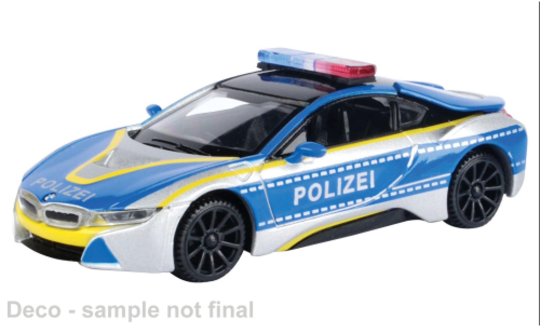 Bmw i8 1/43 Motormax 2018 Polizei 1:43 diecast model cars