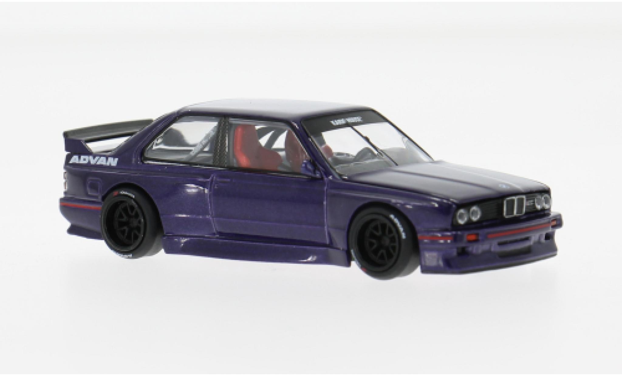 Bmw M3 1/64 Mini GT (E30) Kaido GT V2 violett 1989 1:64 diecast model cars