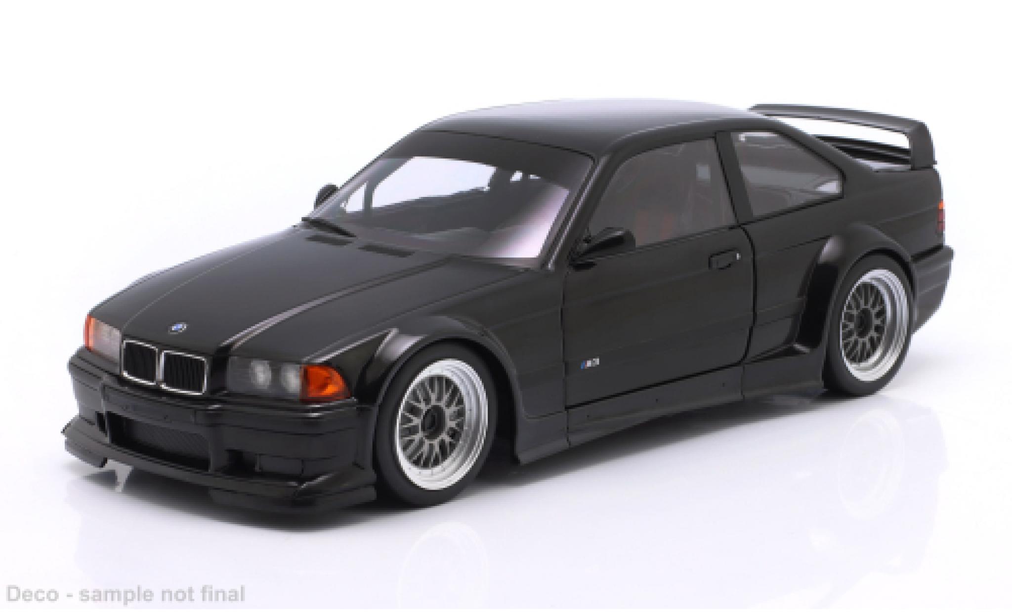 Bmw M3 1/18 Werk83 E36 GTR schwarz 1:18 diecast model cars