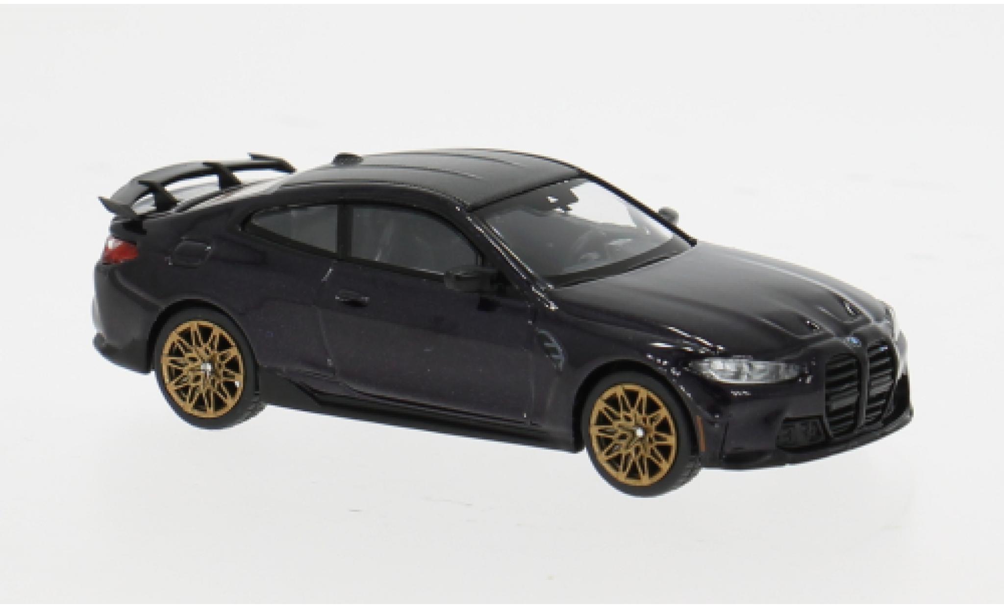 Bmw M4 1/64 Mini GT (G82) violett 2021 1:64 diecast model cars