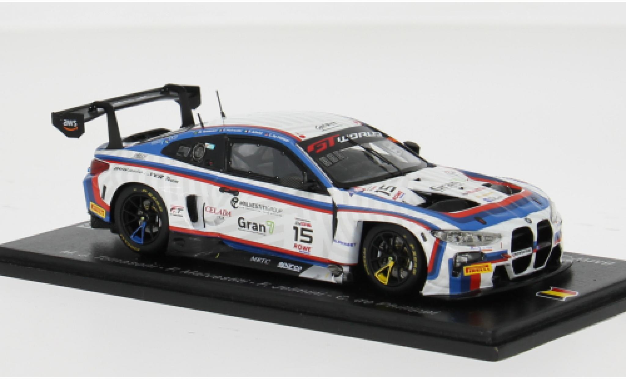 Bmw M4 1/43 Spark GT3 EVO 24h Spa 2025 Italia Ceccato Racing #15 M.J.Tomasoni/F.Malvestiti 1:43 diecast model cars
