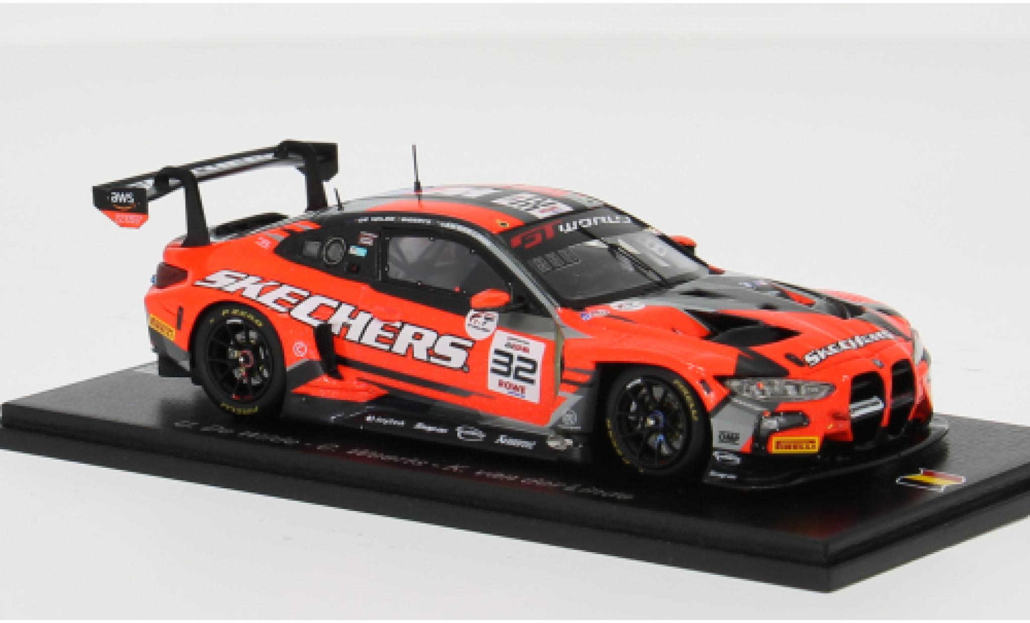 Bmw M4 1/43 Spark GT3 EVO 24h Spa 2025 Team WRT #32 U.de Wilde/C.Weerts 1:43 diecast model cars