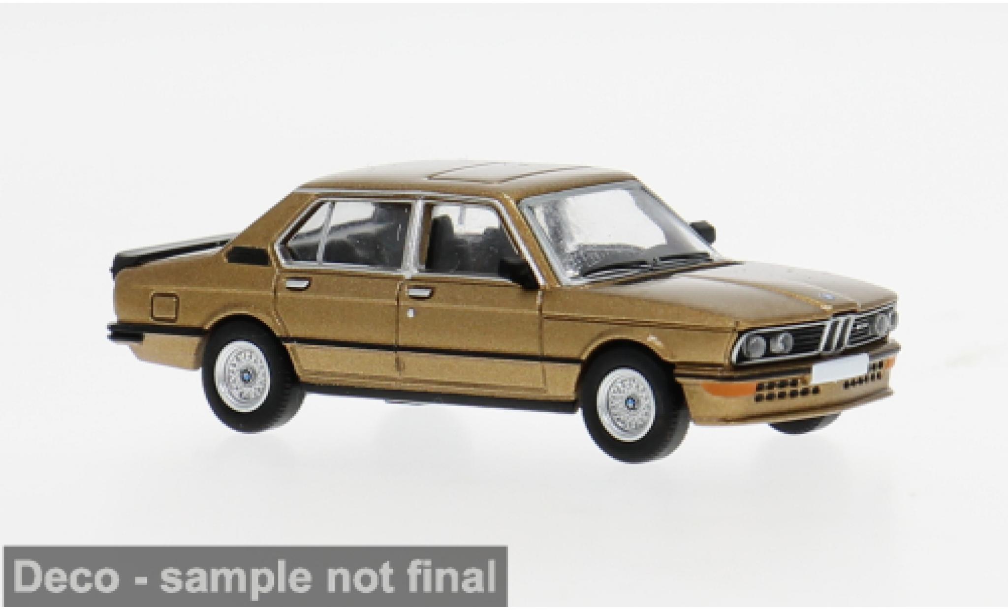 Bmw M535 1/87 PCX87 i (E12) gold 1980 1:87 diecast model cars