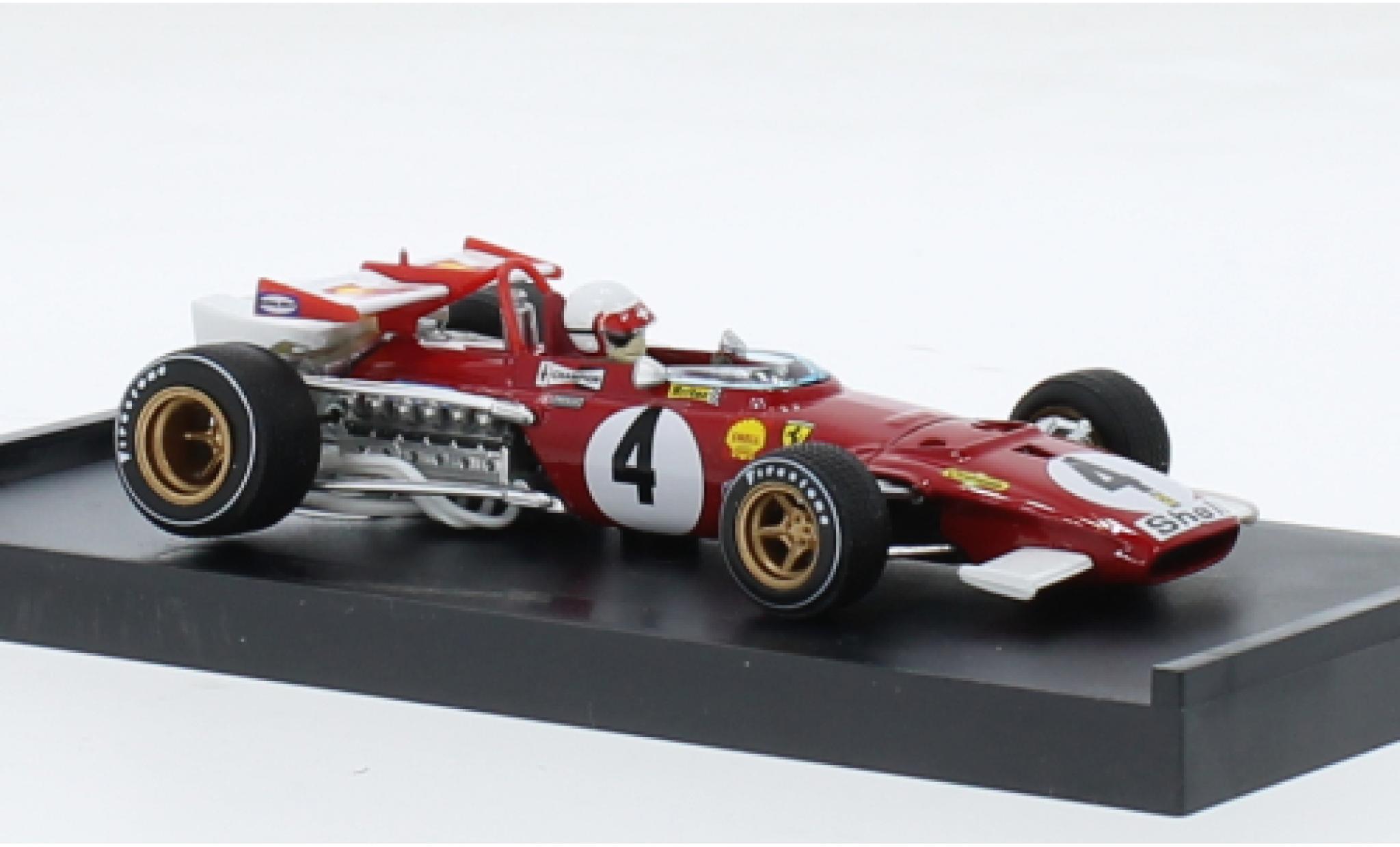 Ferrari 312 1/43 Brumm B No.4 Formel 1 GP Italien 1970 1:43 diecast model cars