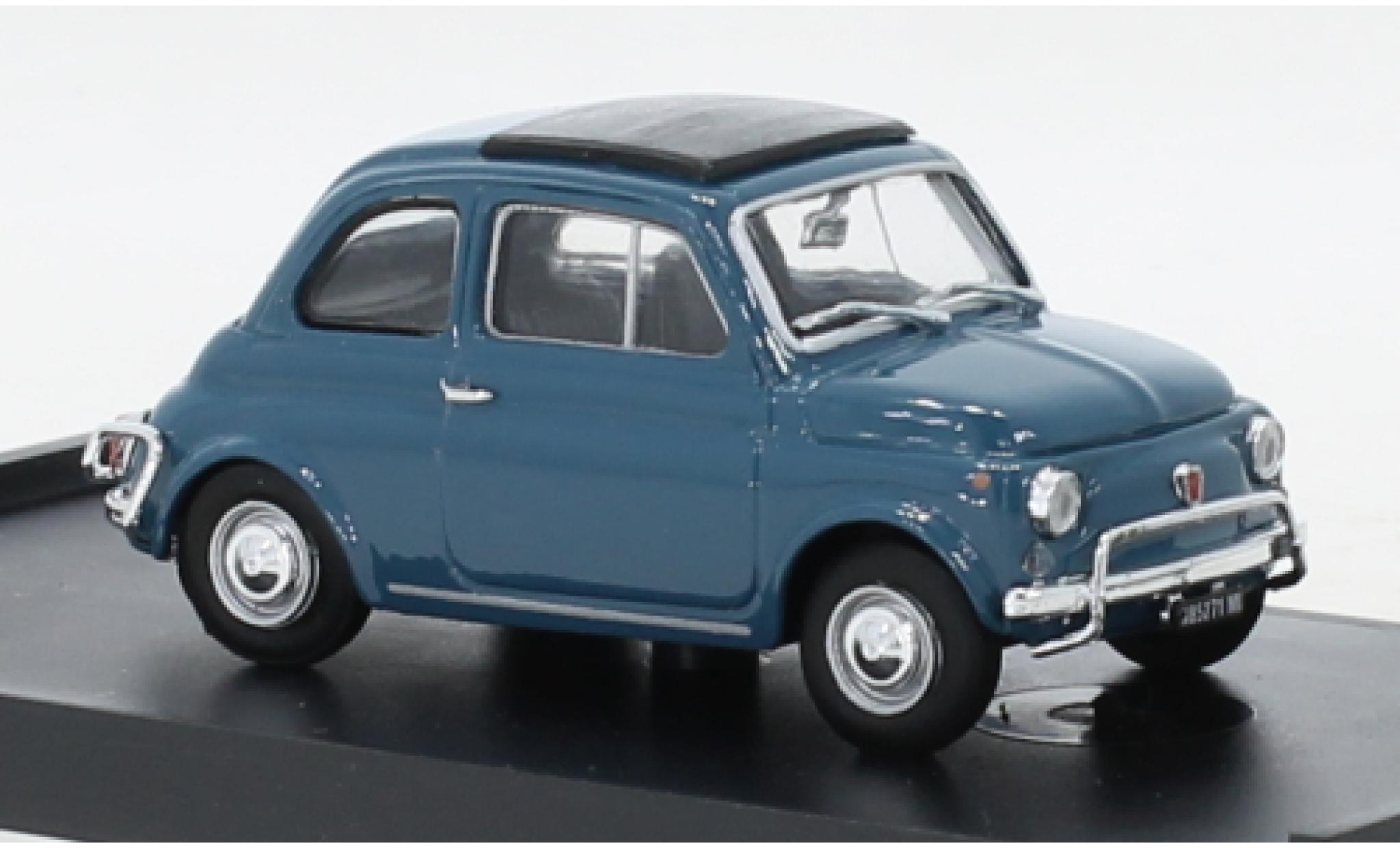 Fiat 500 1/43 Brumm L blau 1968 1:43 diecast model cars