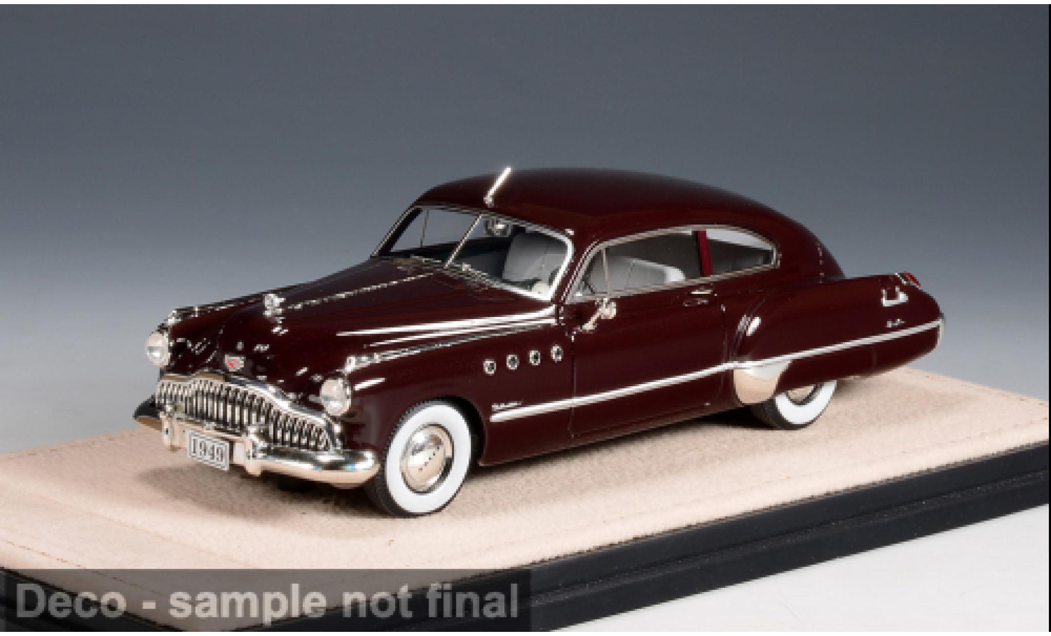 Buick Roadmaster 1/43 Stamp Models Sedanette rot 1949 1:43 diecast model cars