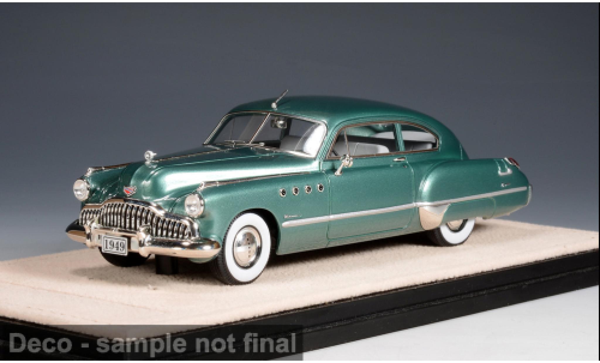 Buick Roadmaster 1/43 Stamp Models Sedanette grün 1949 1:43 diecast model cars