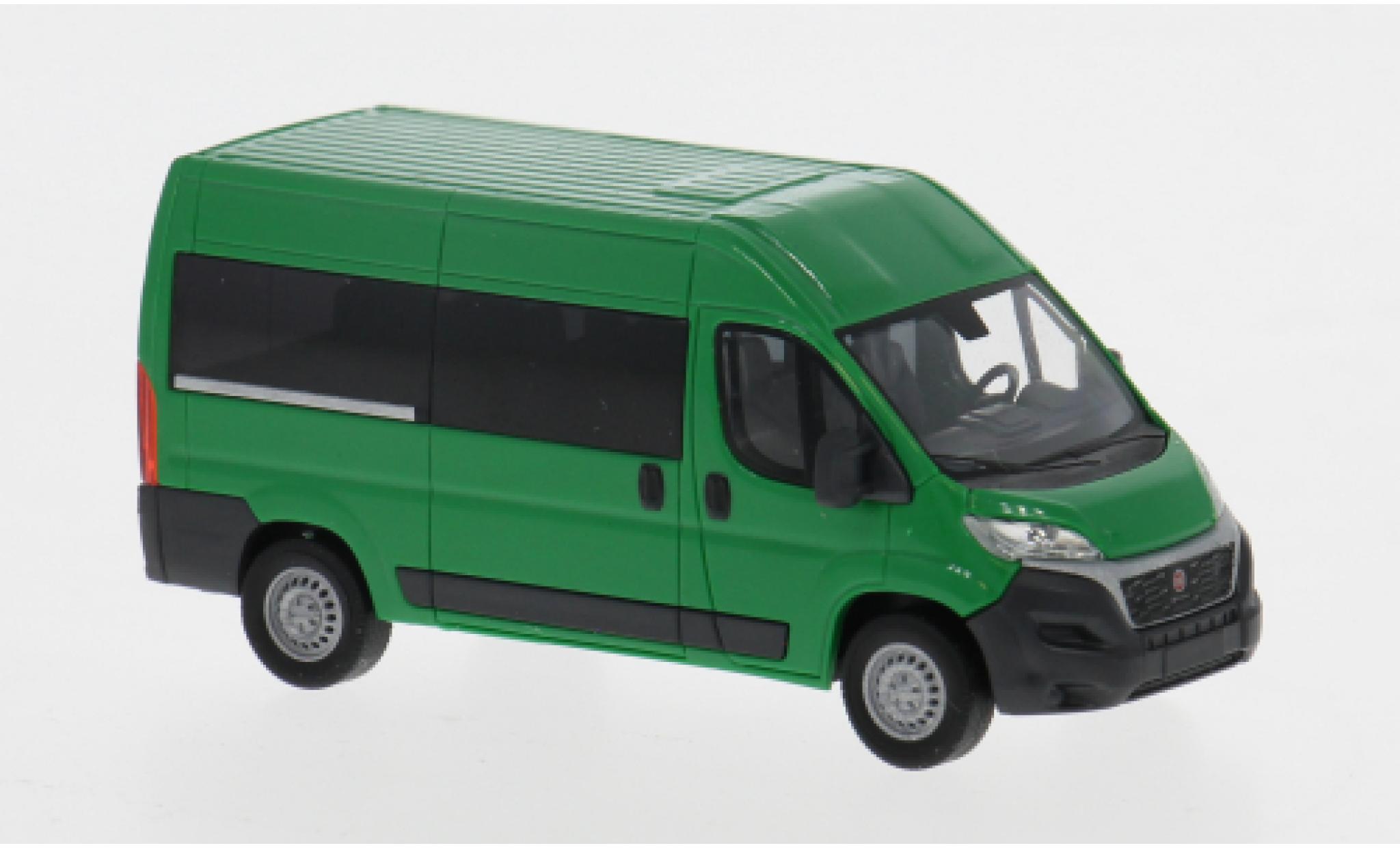 Fiat Ducato 1/87 Busch Bus grün 2014 1:87 diecast model cars