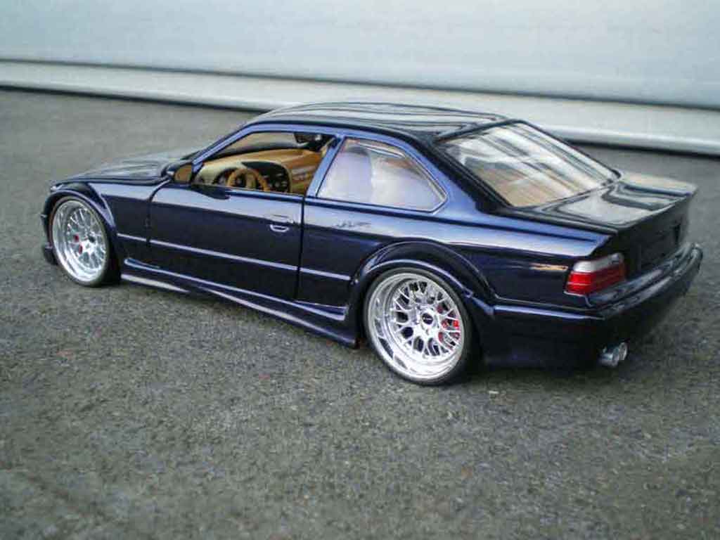 Diecast model cars Bmw M3 E36 1/18 Ut Models GTR E36 blue
