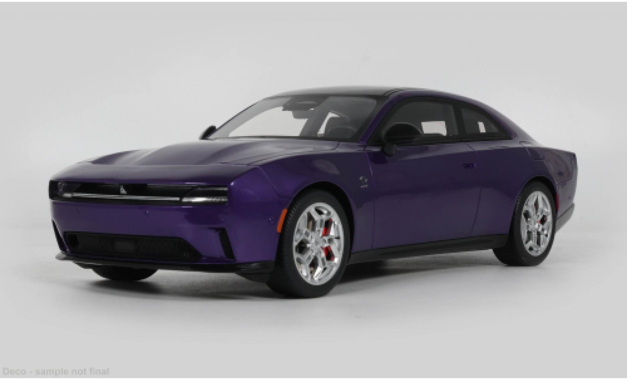 Dodge Charger 1/18 GT Spirit Daytona R/T violett 2024 1:18 diecast model cars