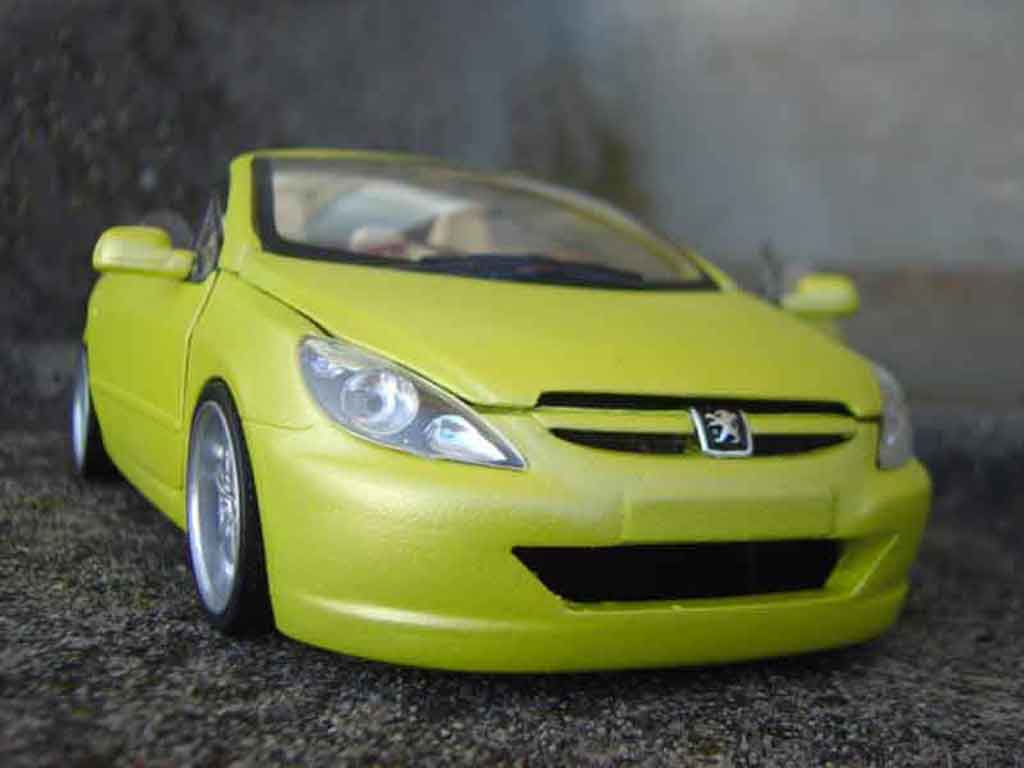 Solido 1/18 - Peugeot 307 Cc Silver B