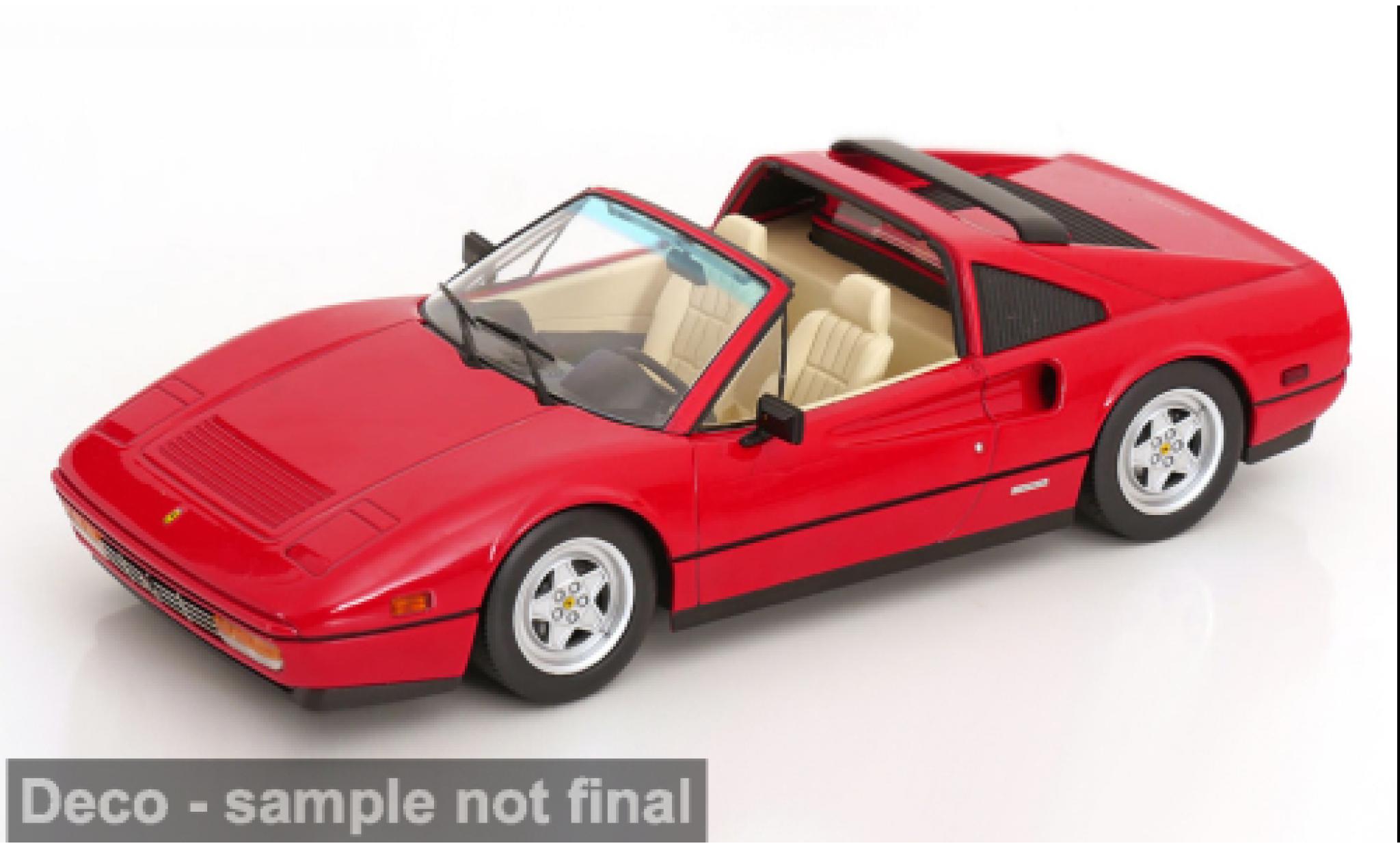 Ferrari 328 1/18 KK Scale GTS rot 1985 US-Version Beverly Hills Cop II 1:18 diecast model cars
