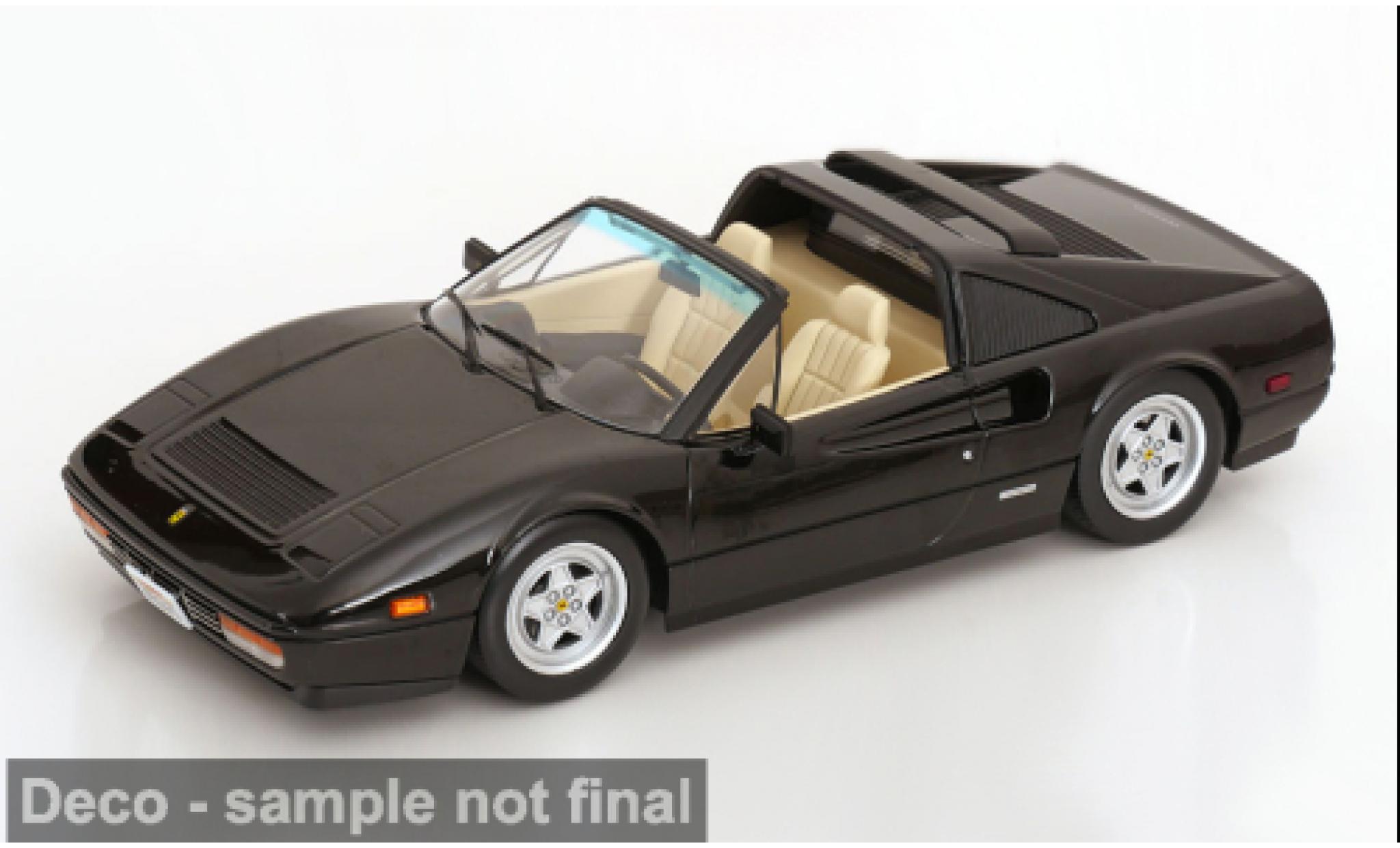 Ferrari 328 1/18 KK Scale GTS schwarz 1985 US-Version Miami Vice 1:18 diecast model cars