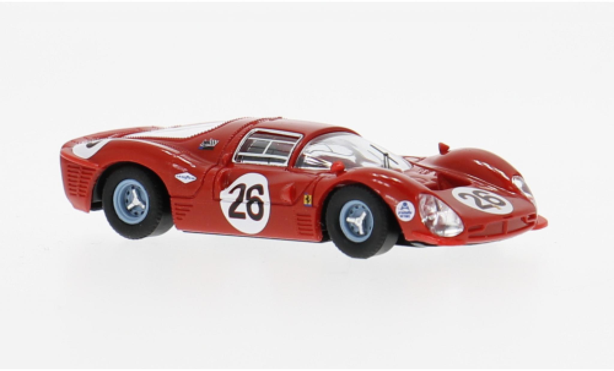 Ferrari 330 1/87 Brekina P3 Daytona 1967 #26 P.Rodriguez/J.Guichet 1:87 diecast model cars