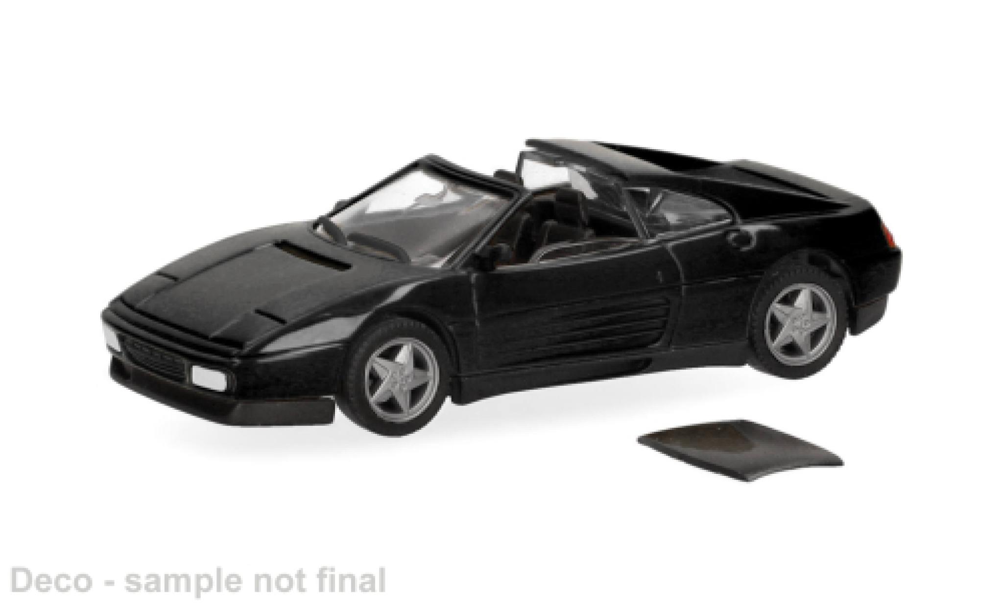 Ferrari 348 1/87 Herpa TS schwarz 1:87 diecast model cars