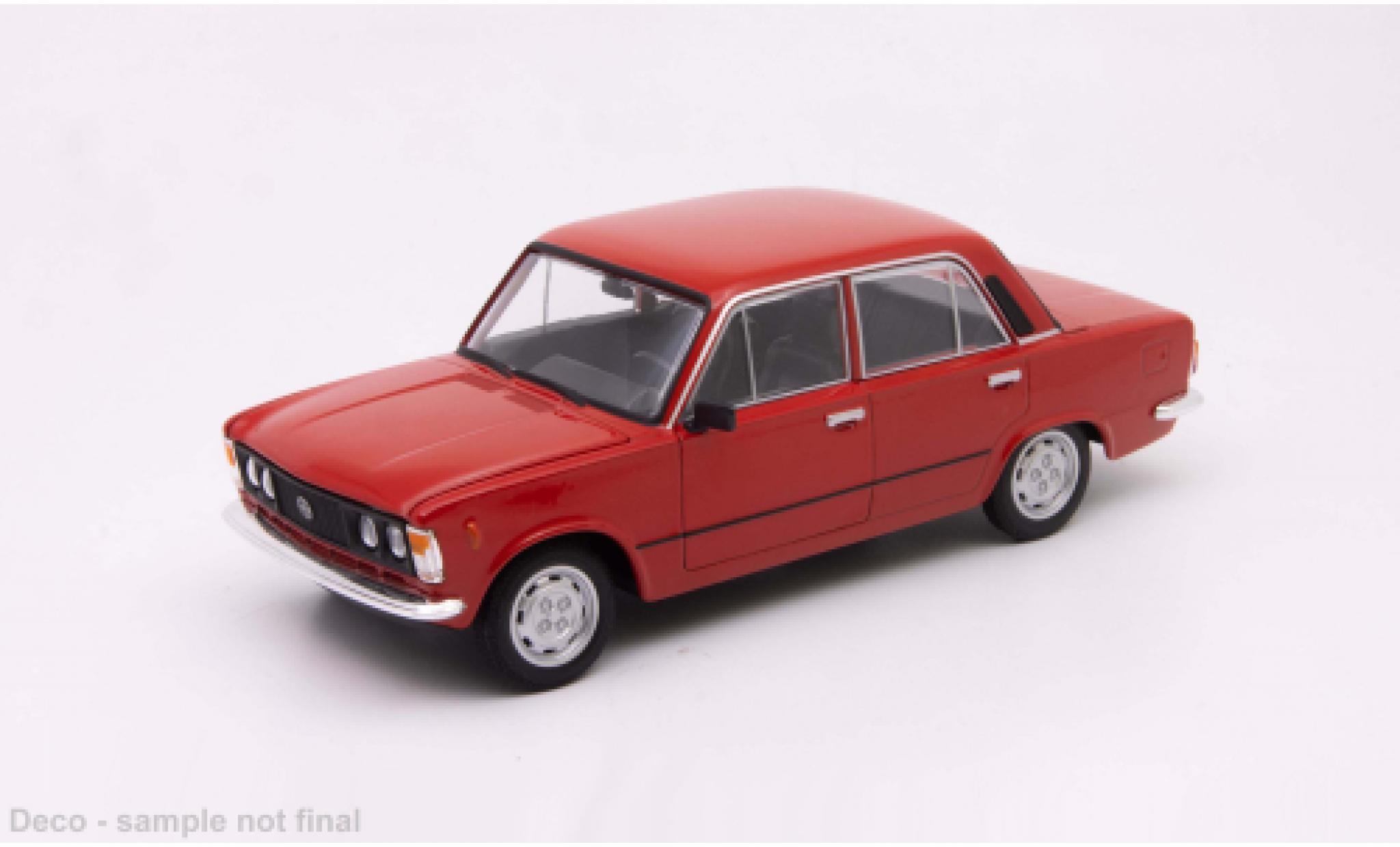 Fiat 125 1/24 Welly P rot 1:24 diecast model cars