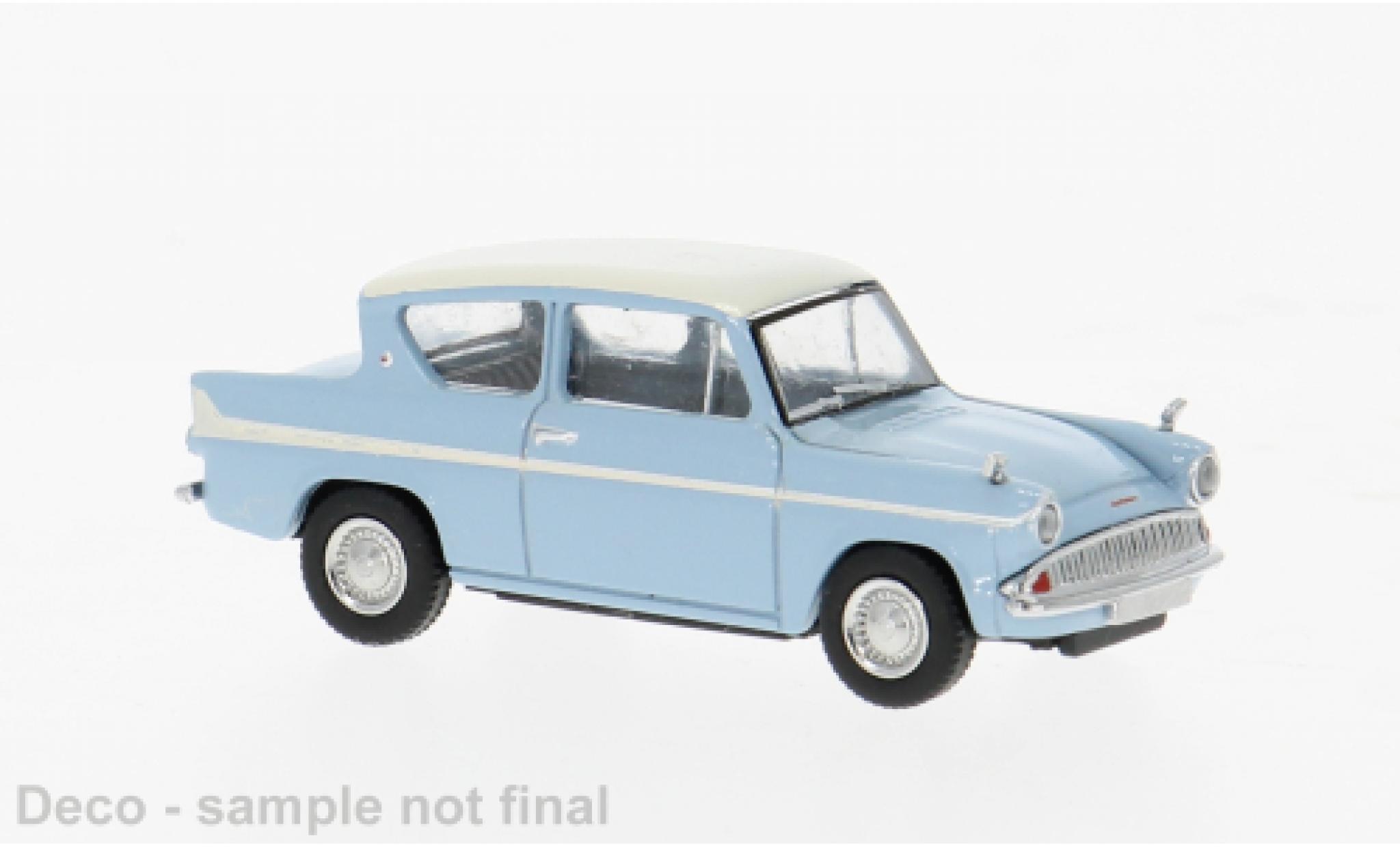 Ford Anglia 1/87 Brekina blau/weiss 1959 1:87 diecast model cars