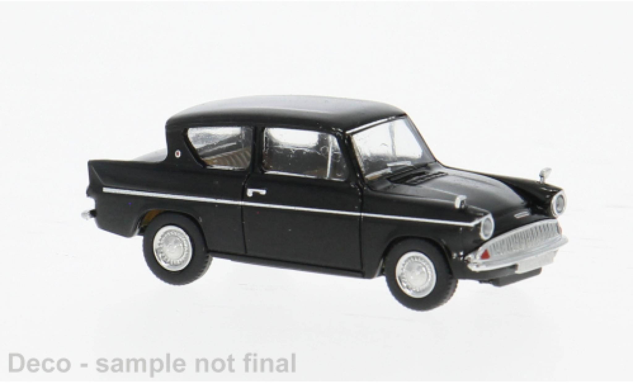 Ford Anglia 1/87 Brekina schwarz 1959 1:87 diecast model cars