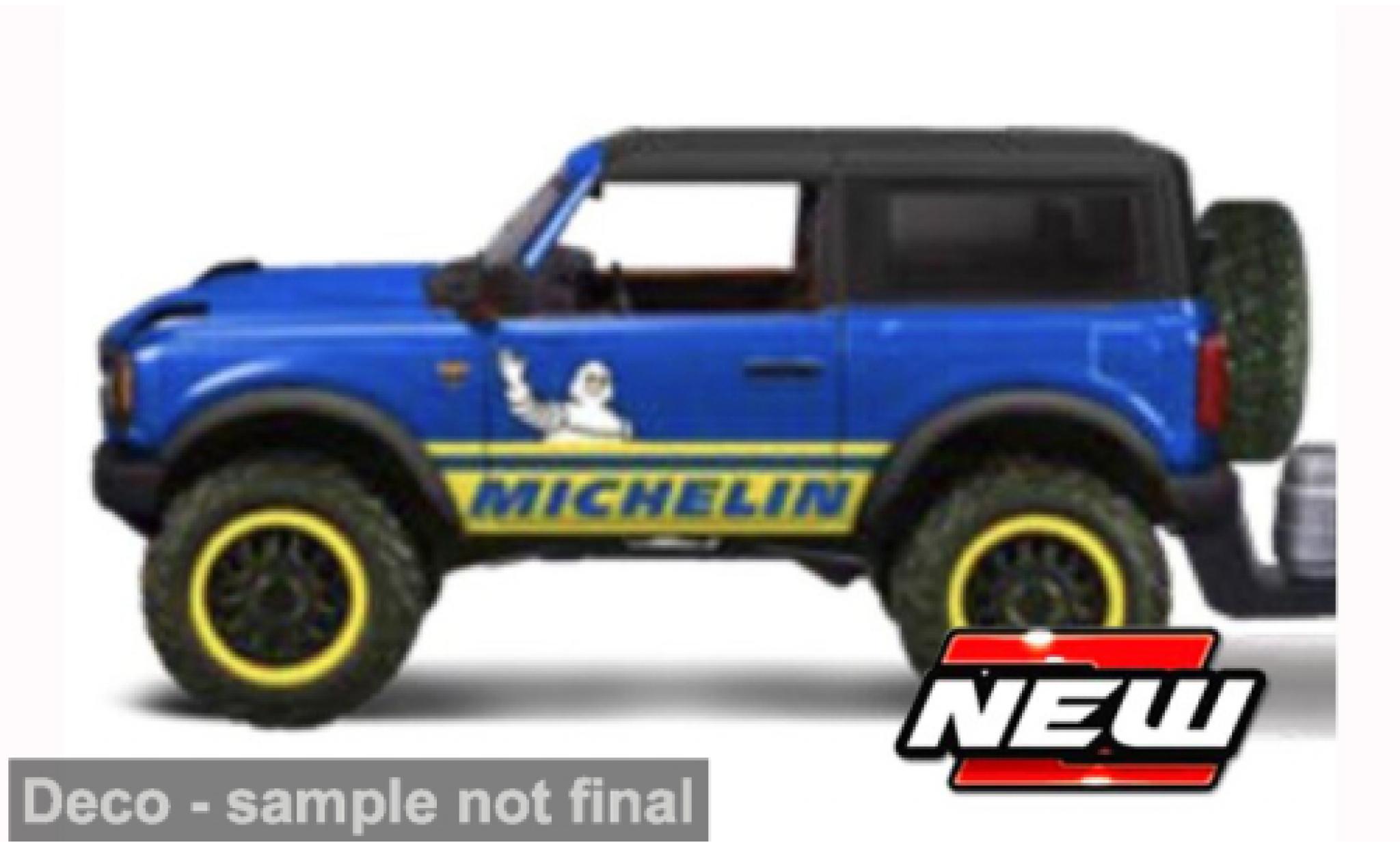 Ford Bronco 1/64 Maisto Michelin 1:64 diecast model cars