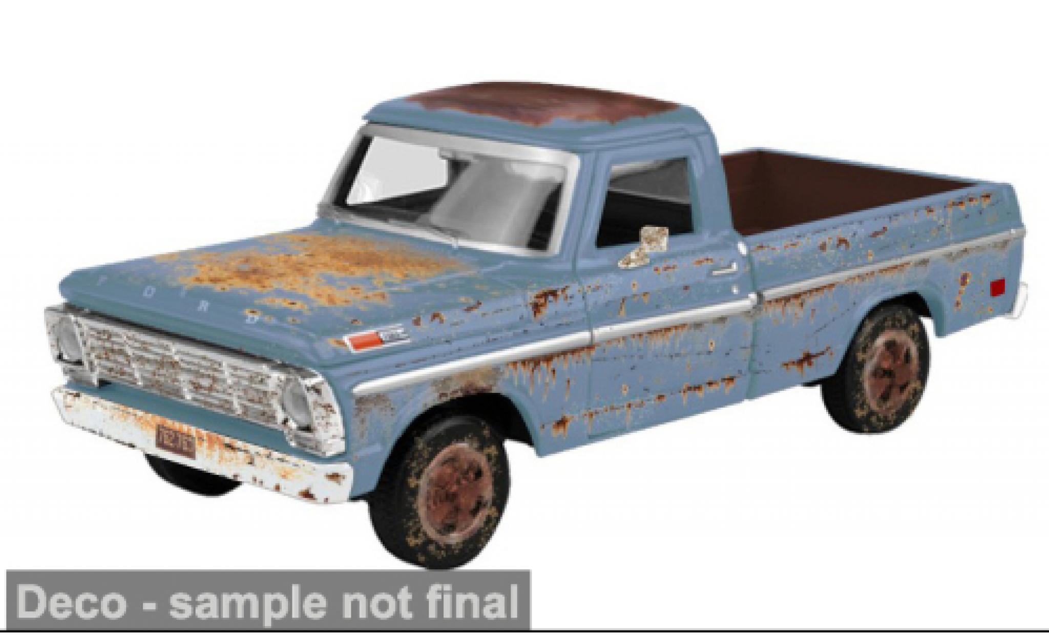 Ford F-1 1/24 Motormax 00 blau 1969 1:24 diecast model cars