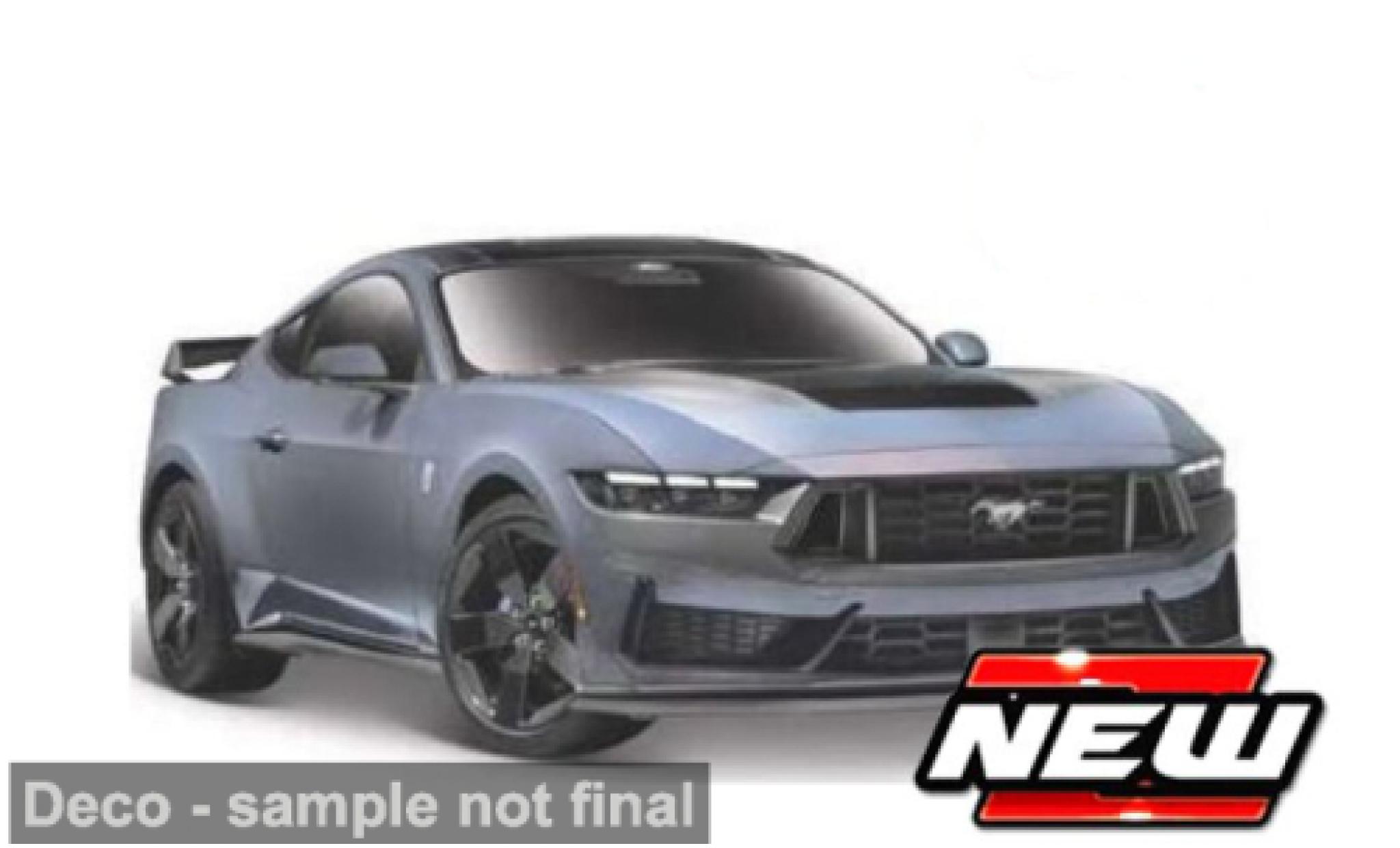 Ford Mustang 1/24 Maisto Dark Horse grau 1:24 diecast model cars