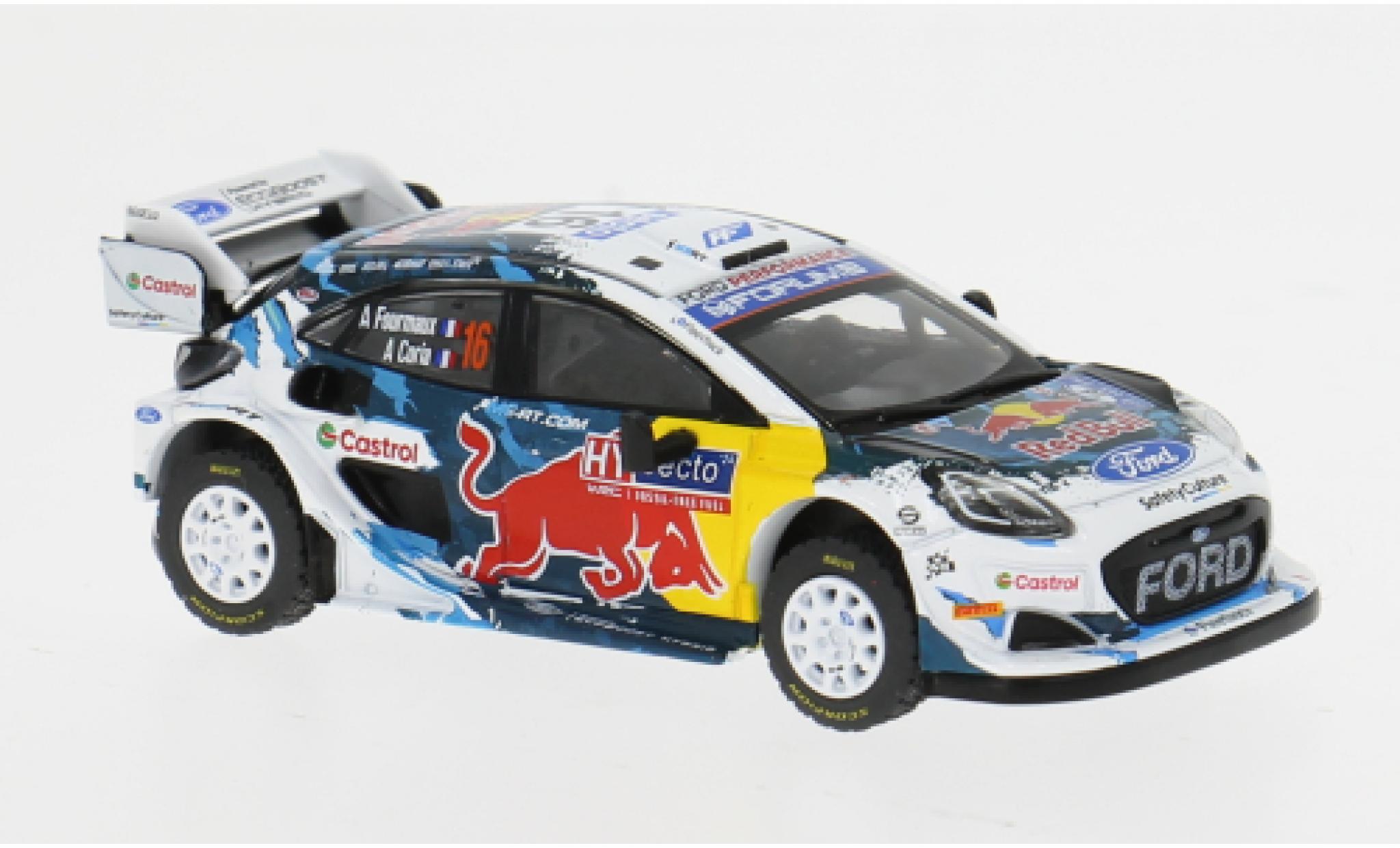 Ford Puma 1/64 Mini GT Rally1 Rally Finland 2024 M-Sport World Rally Team #16 1:64 diecast model cars
