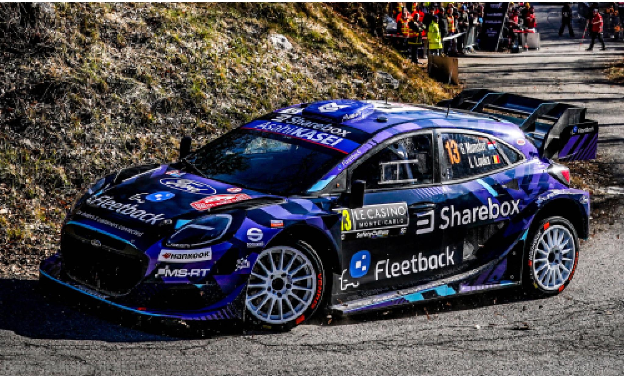 Ford Puma 1/43 IXO Rally1 Rallye Monte Carlo 2026 #13 G.Munster/L.Louka 1:43 diecast model cars