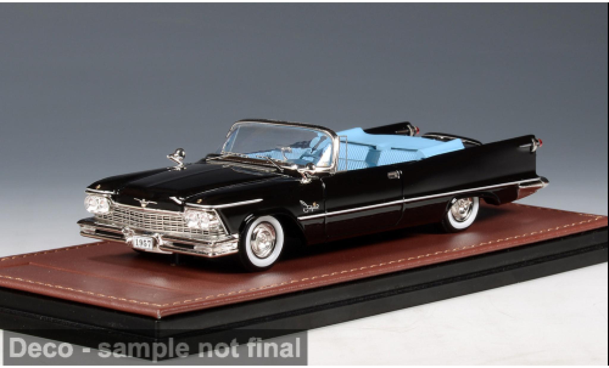 Imperial Crown GLM Cabriolet schwarz 1957 1:43 diecast model cars