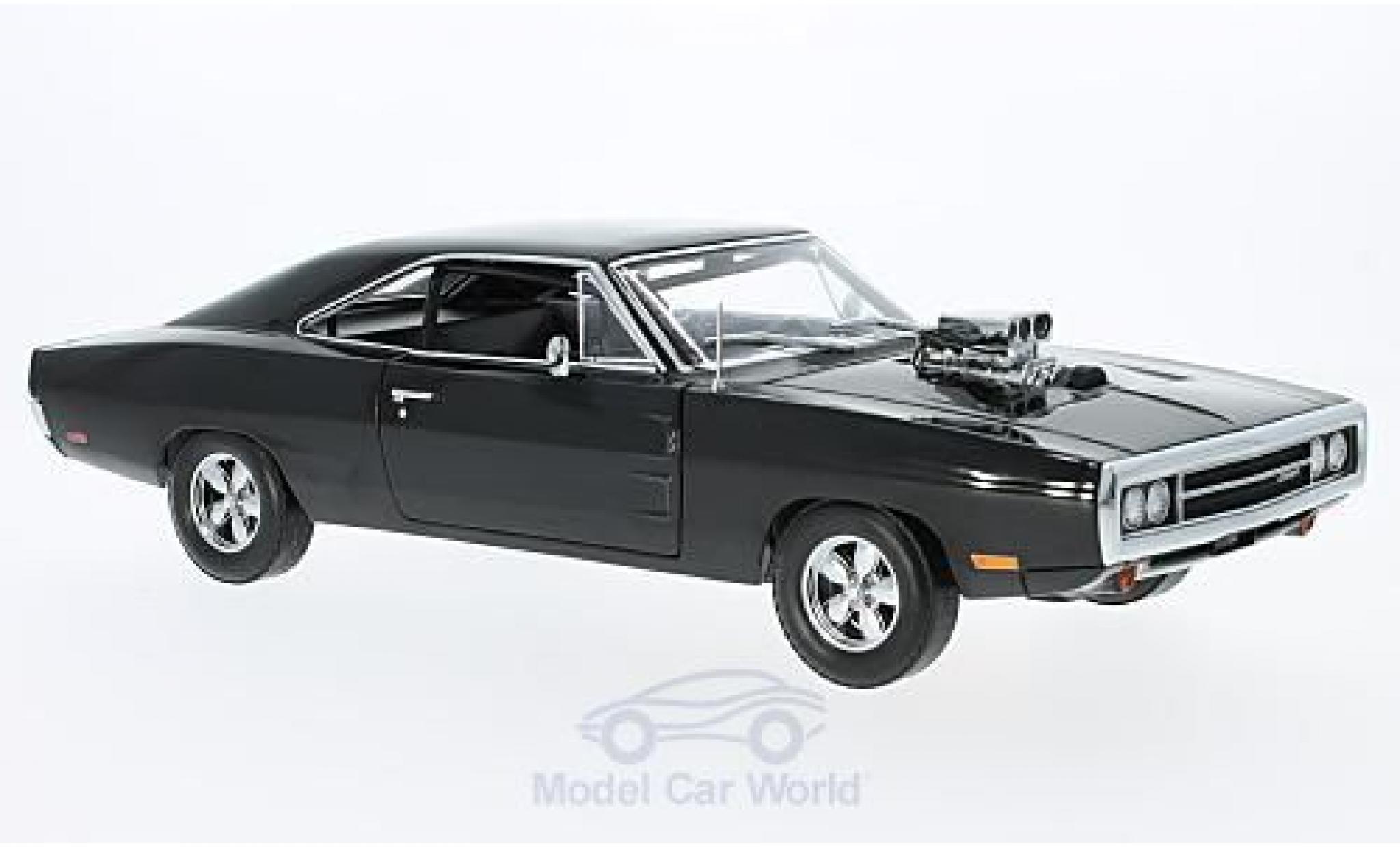 Dom's Dodge Charger R/T Black The Fast and the Furious (2001