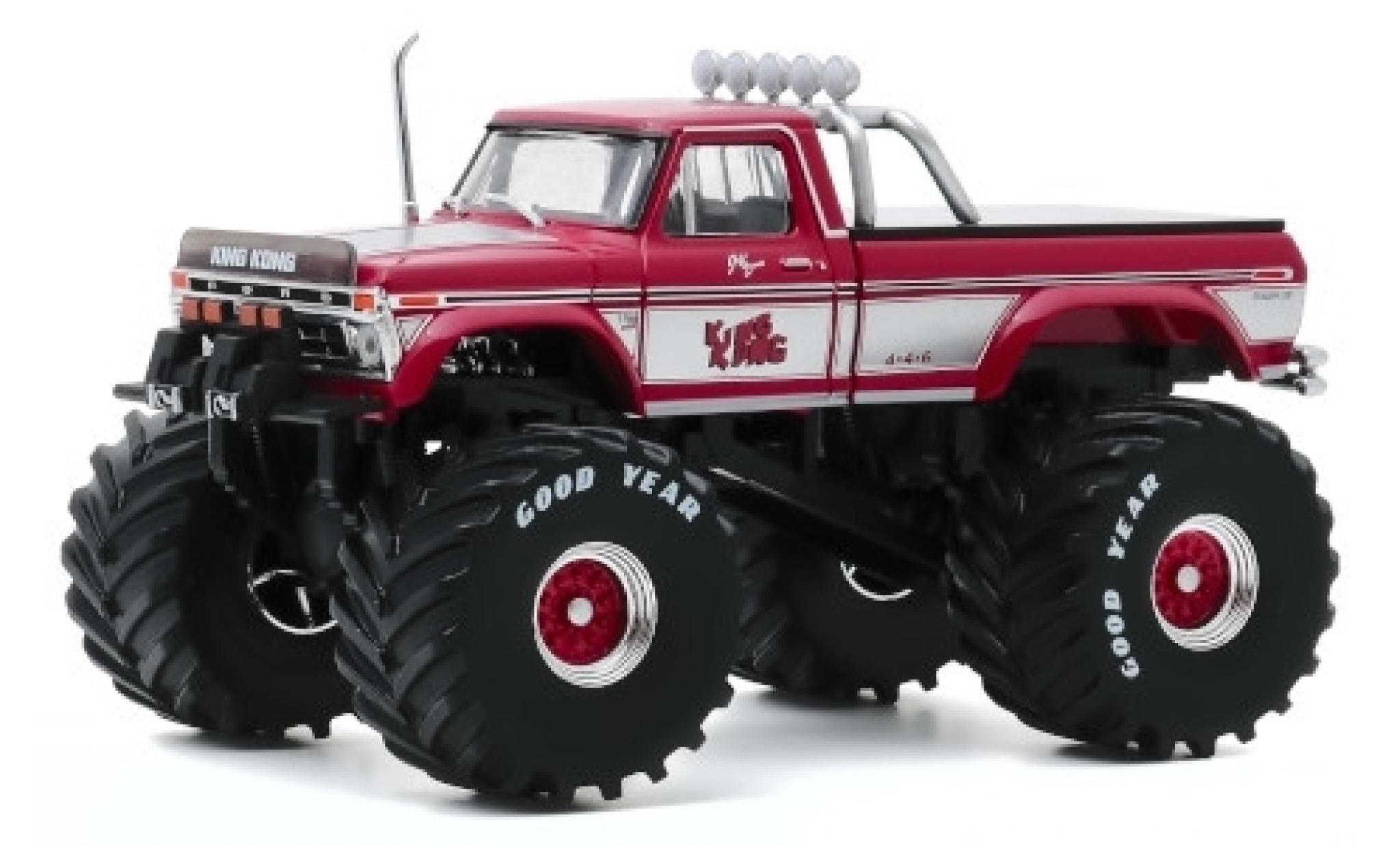 Ford F-250 1/43 Greenlight Monster Truck King Kong 1975 1:43 diecast model cars