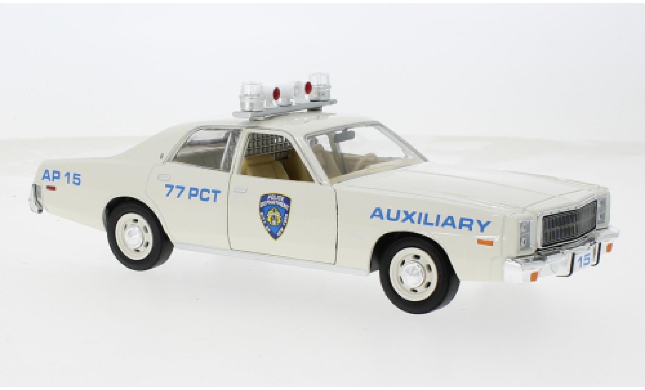 HOT PURSUIT 1977 PLYMOUTH FURY NEW YORK CITY POLICE