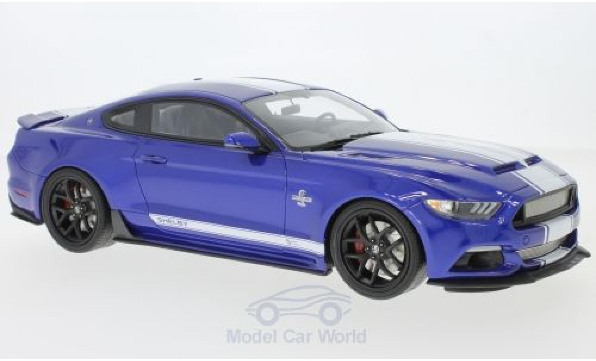 Ford Mustang Shelby Super Snake Blue GT Spirit 1/18