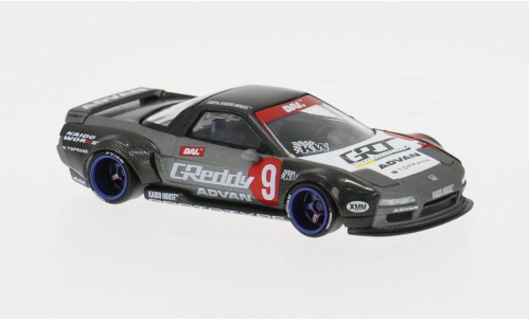 Honda NSX 1/64 Mini GT Kaido Test Car Spec V1 grau/Dekor 1:64 diecast model cars