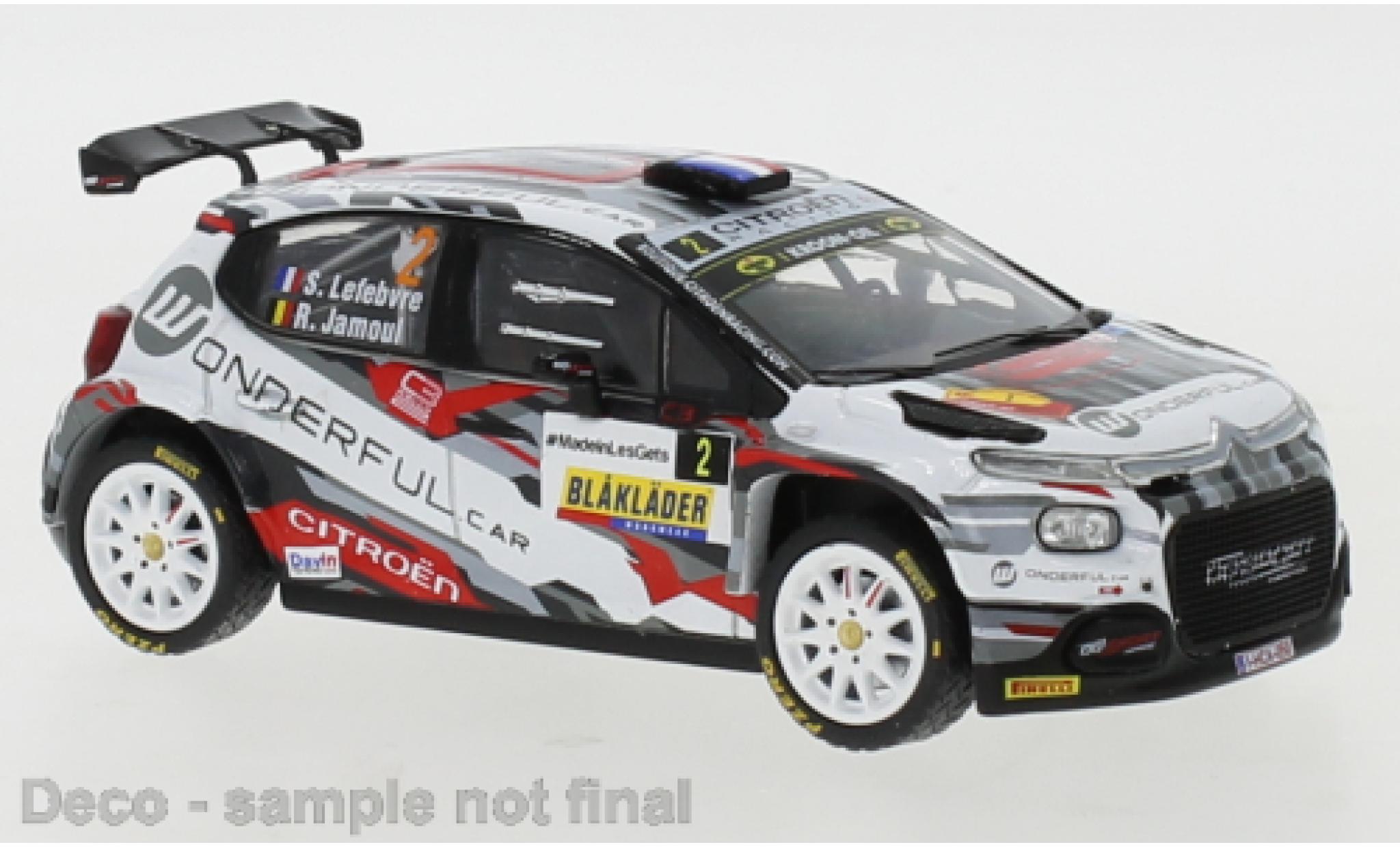 1/43 CITROEN C3 Rally2 N°9 Rallye Condroz 2021