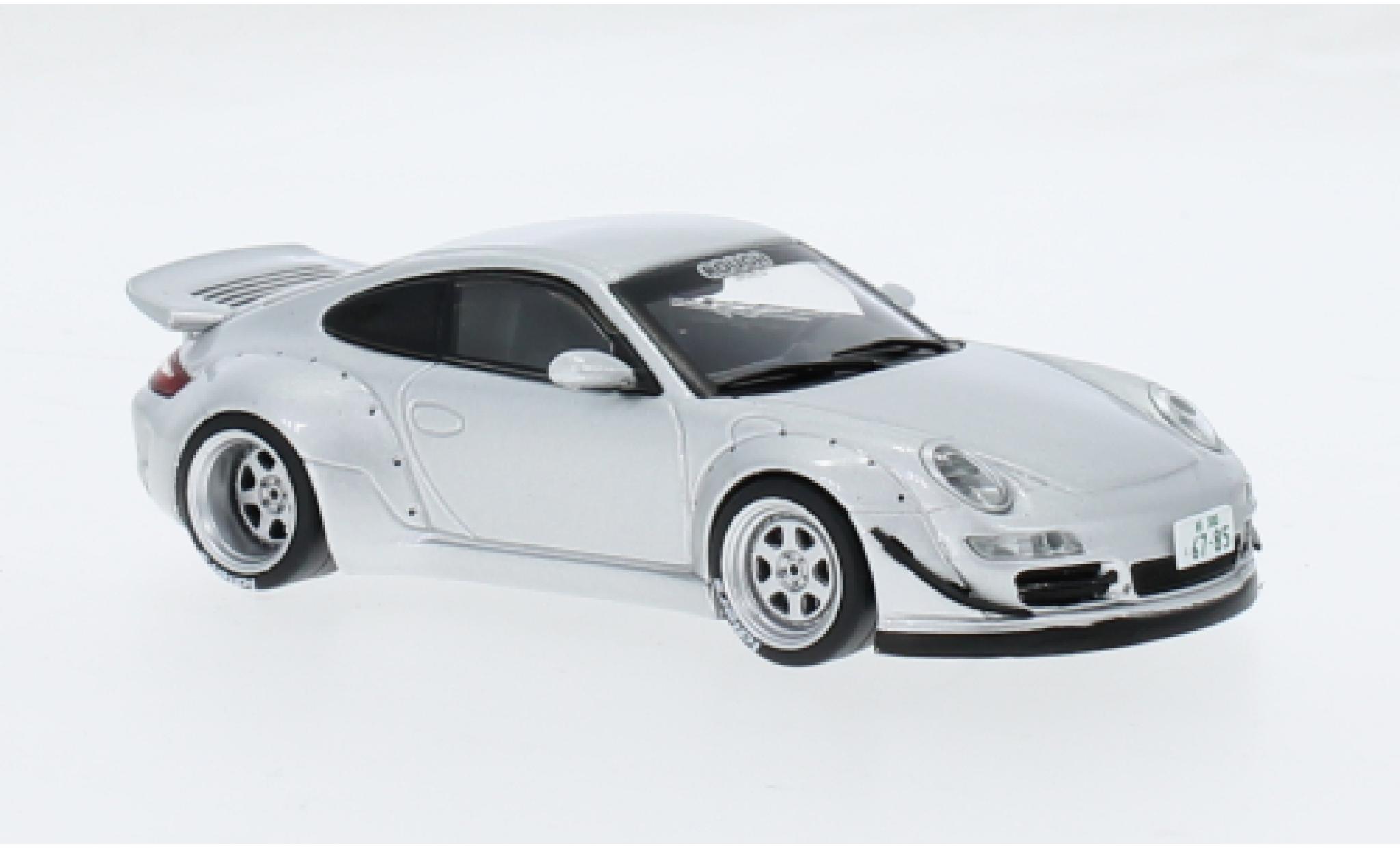 Porsche 997 RWB 1/43 IXO silber 1:43 diecast model cars