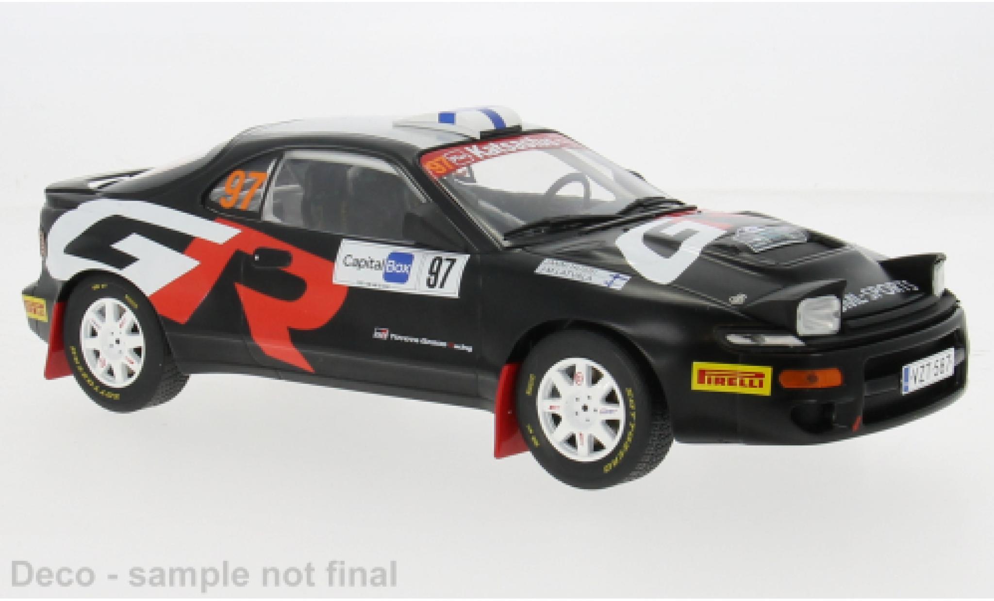 Toyota Celica 1/18 IXO GT 4 Turbo (ST 185) Rally Costa Brava 2025 #97 1:18 diecast model cars