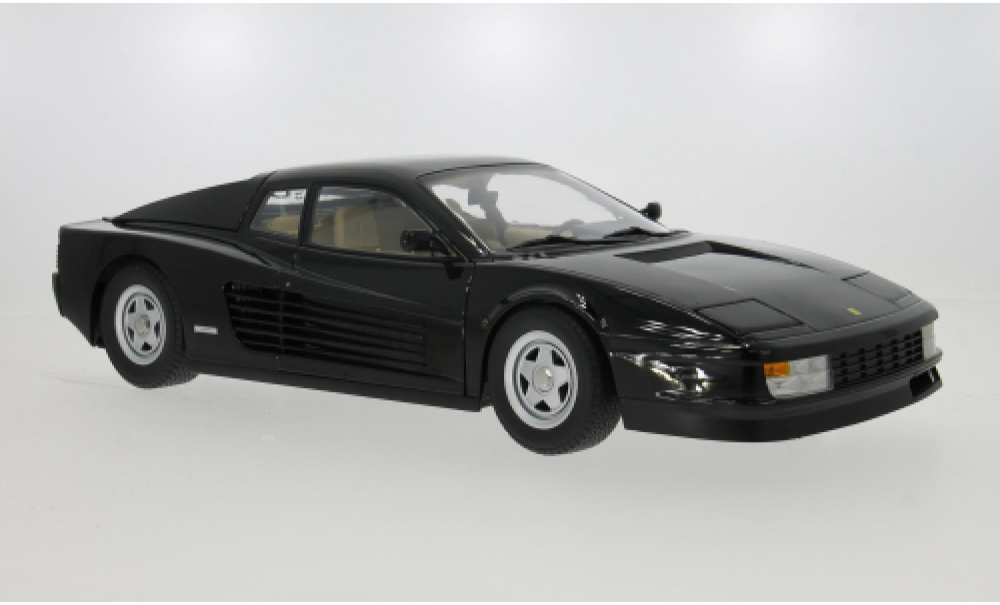 Ferrari Testarossa 1/12 KK Scale schwarz 1986 1:12 diecast model cars