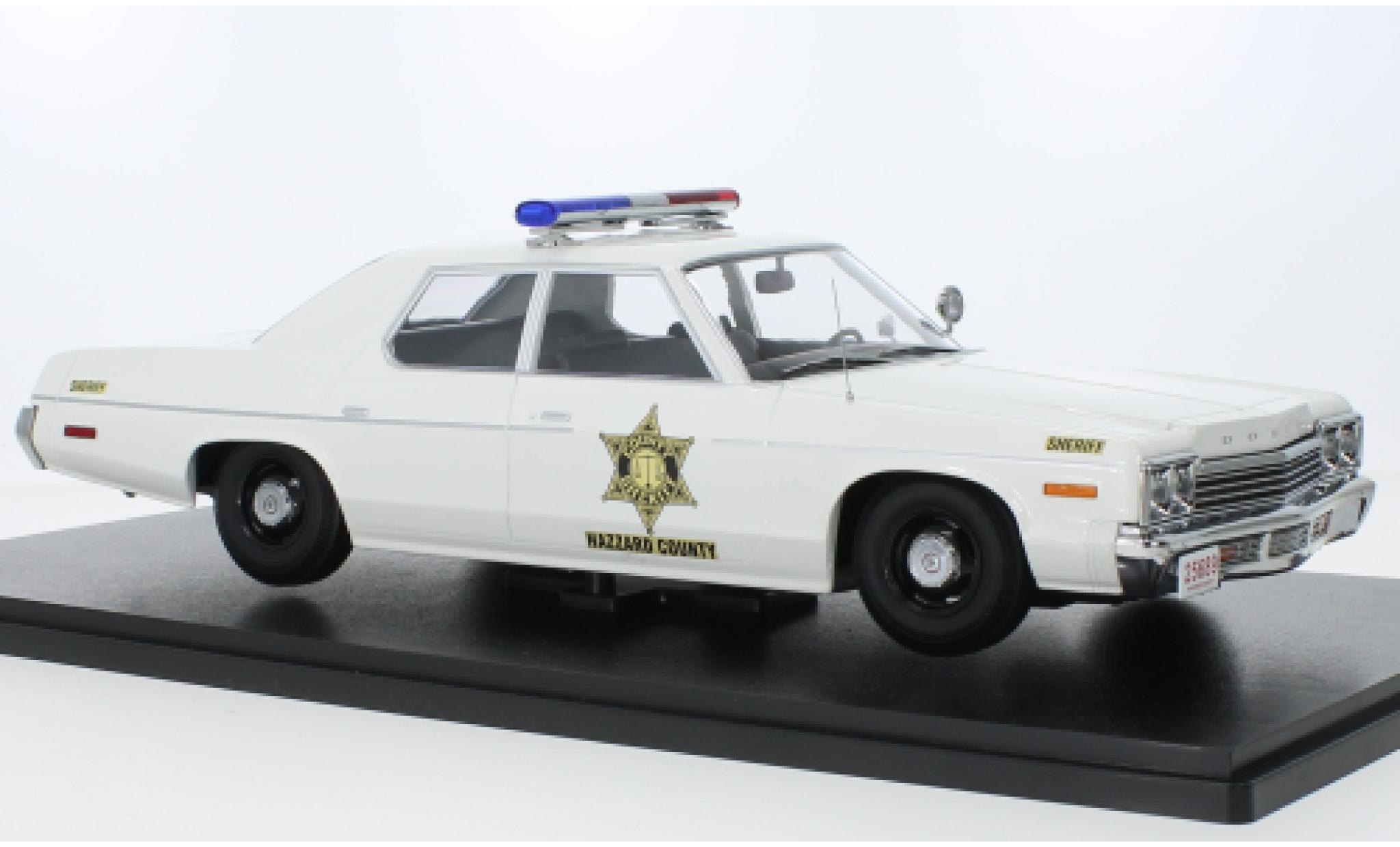 KK Scale 1:18 1974 Dodge Monaco: Hazzard County Police Sheriff