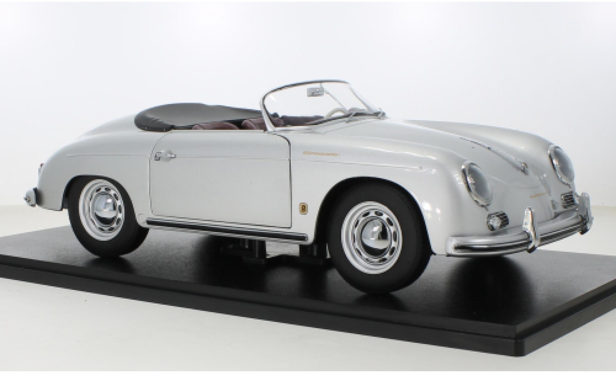 KK SCALE MODELS Porsche 356 A Speedster 1955 – Modellino In Metallo Scala 1:12, Bianco