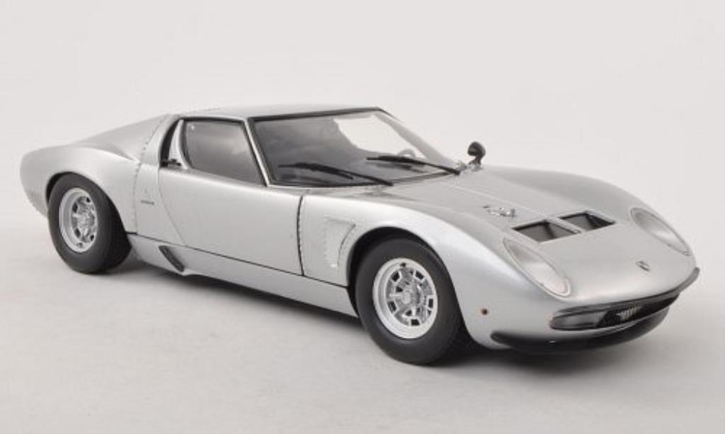 Diecast model cars Lamborghini Miura 1/18 Burago orange 1968 