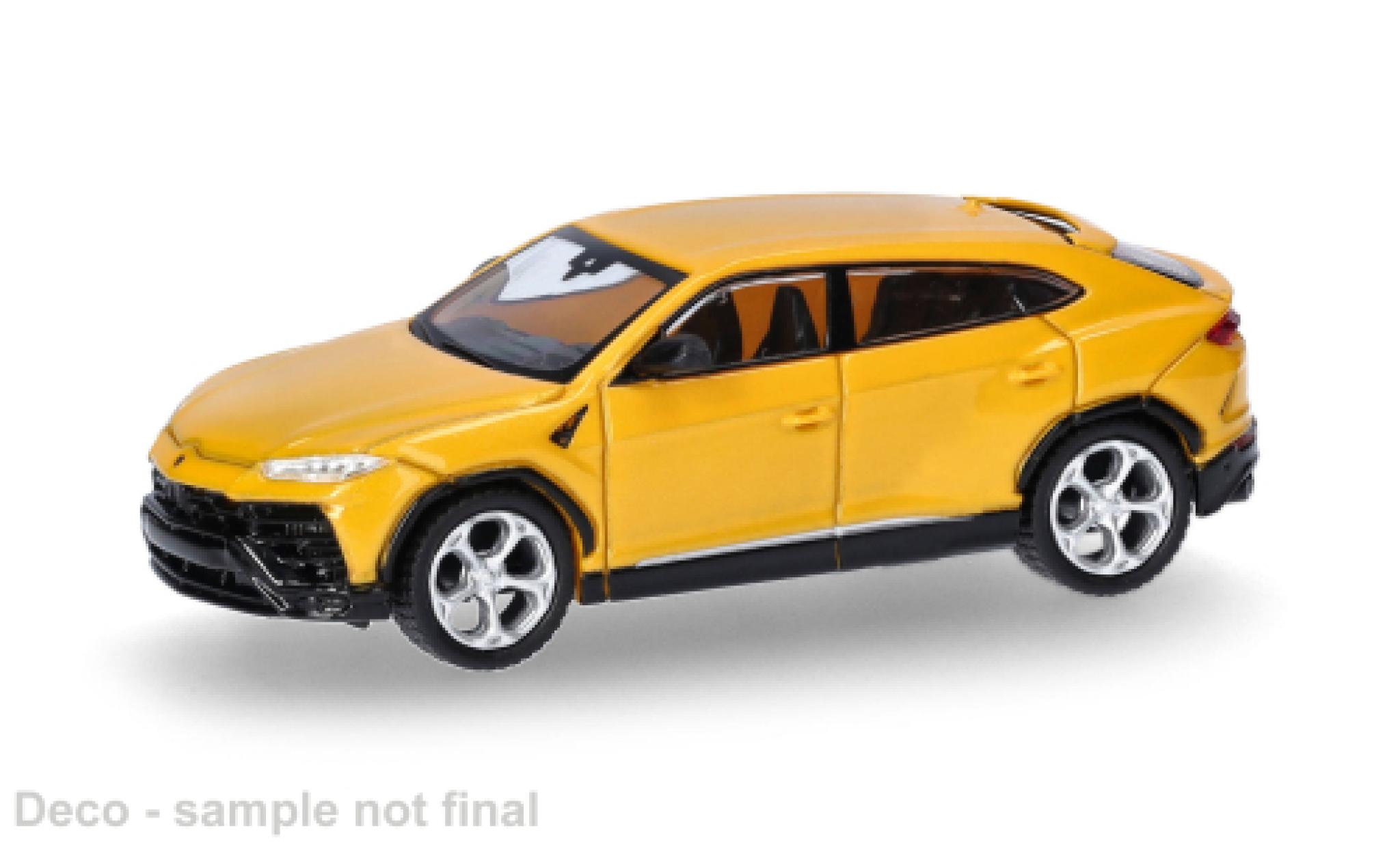 Lamborghini Urus 1/87 Micro City 87 gelb 1:87 diecast model cars