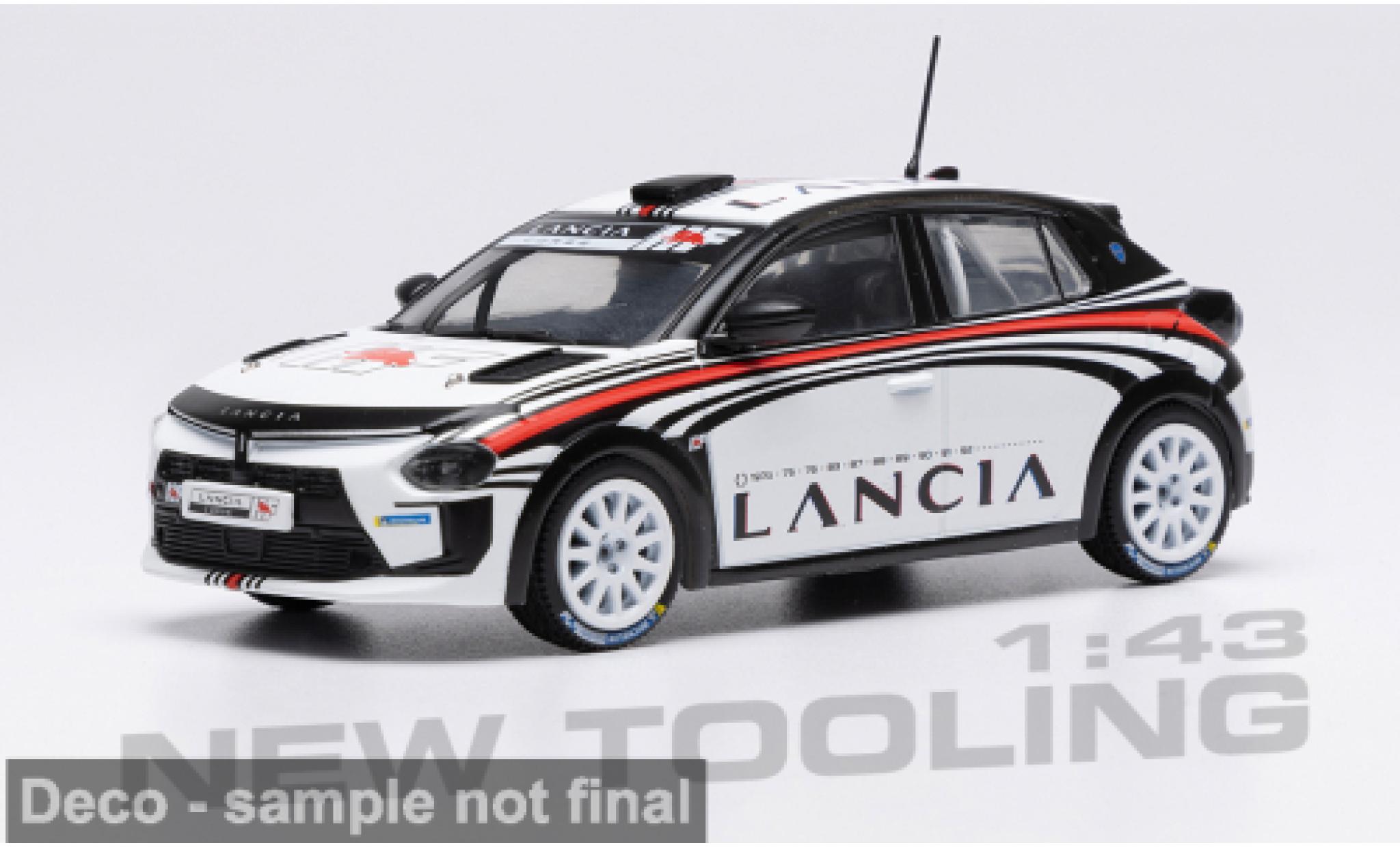 Lancia Ypsilon 1/43 IXO HF Rally4 Test Car 2025 1:43 diecast model cars