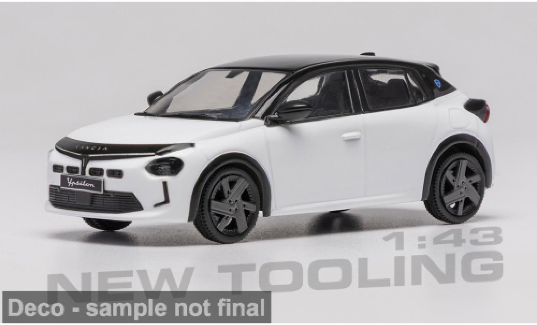 Lancia Ypsilon 1/43 IXO weiss/schwarz 2025 1:43 diecast model cars