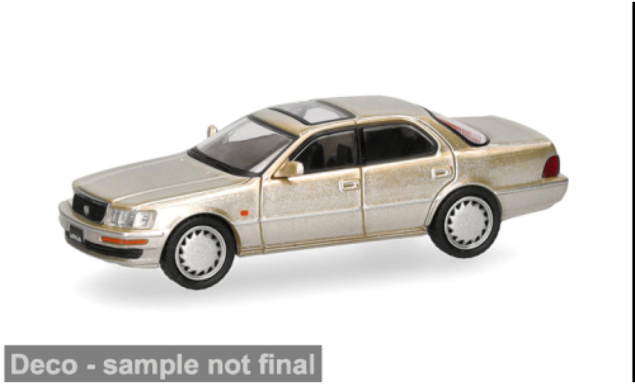 Lexus LS 1/87 Micro City 87 400 gold 1:87 diecast model cars