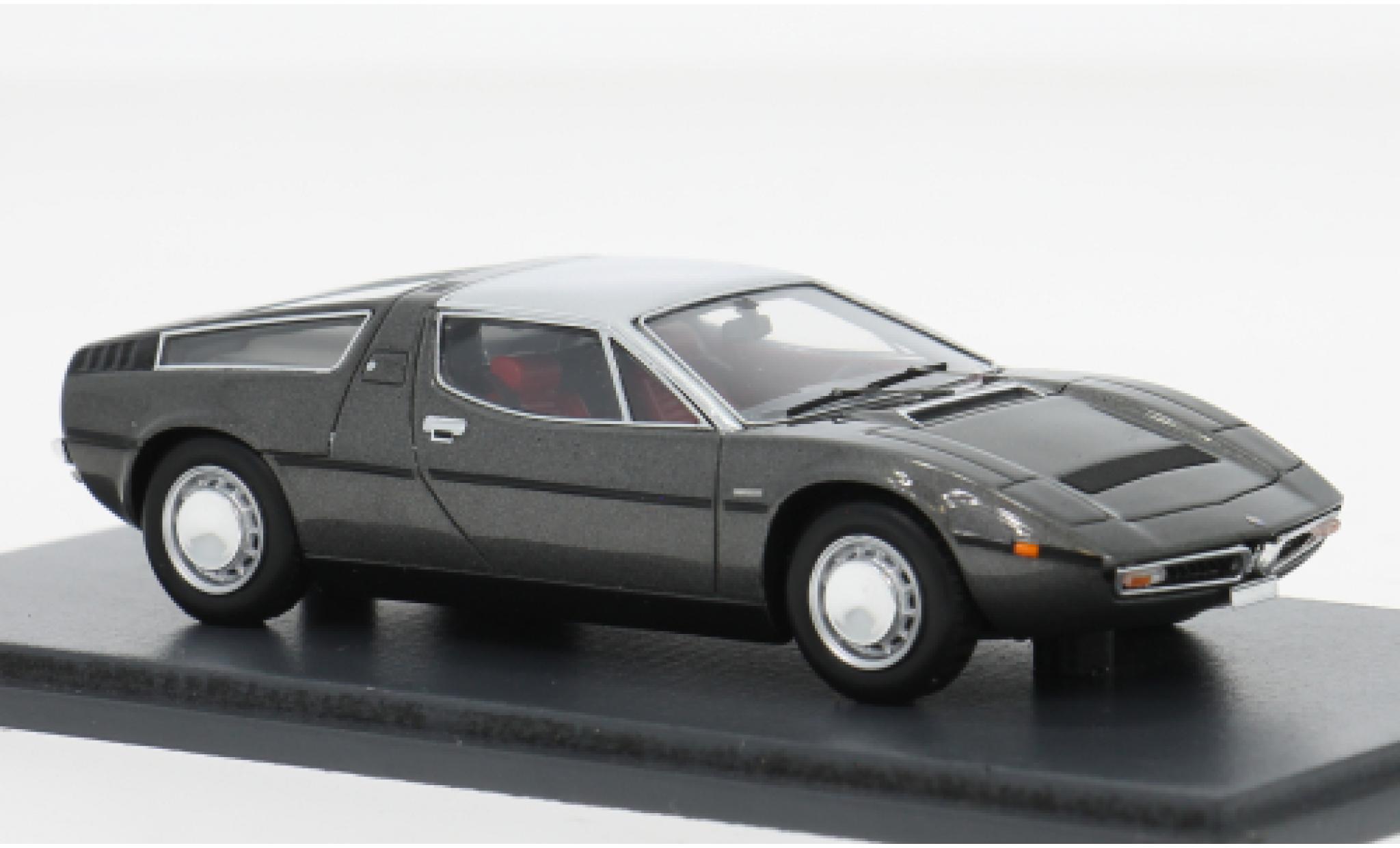 Maserati Bora 1/43 Schuco grau 1971 1:43 diecast model cars