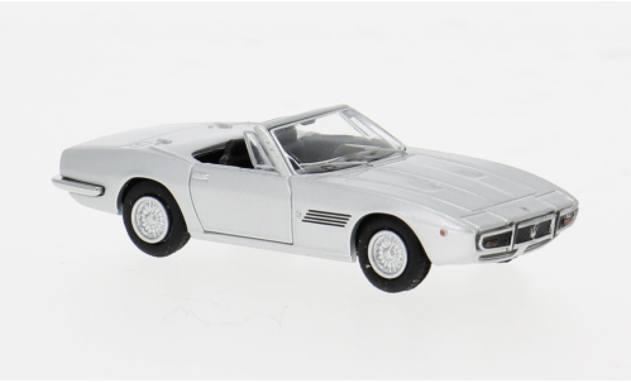 Maserati Ghibli 1/87 Minichamps Spyder silber 1969 1:87 diecast model cars